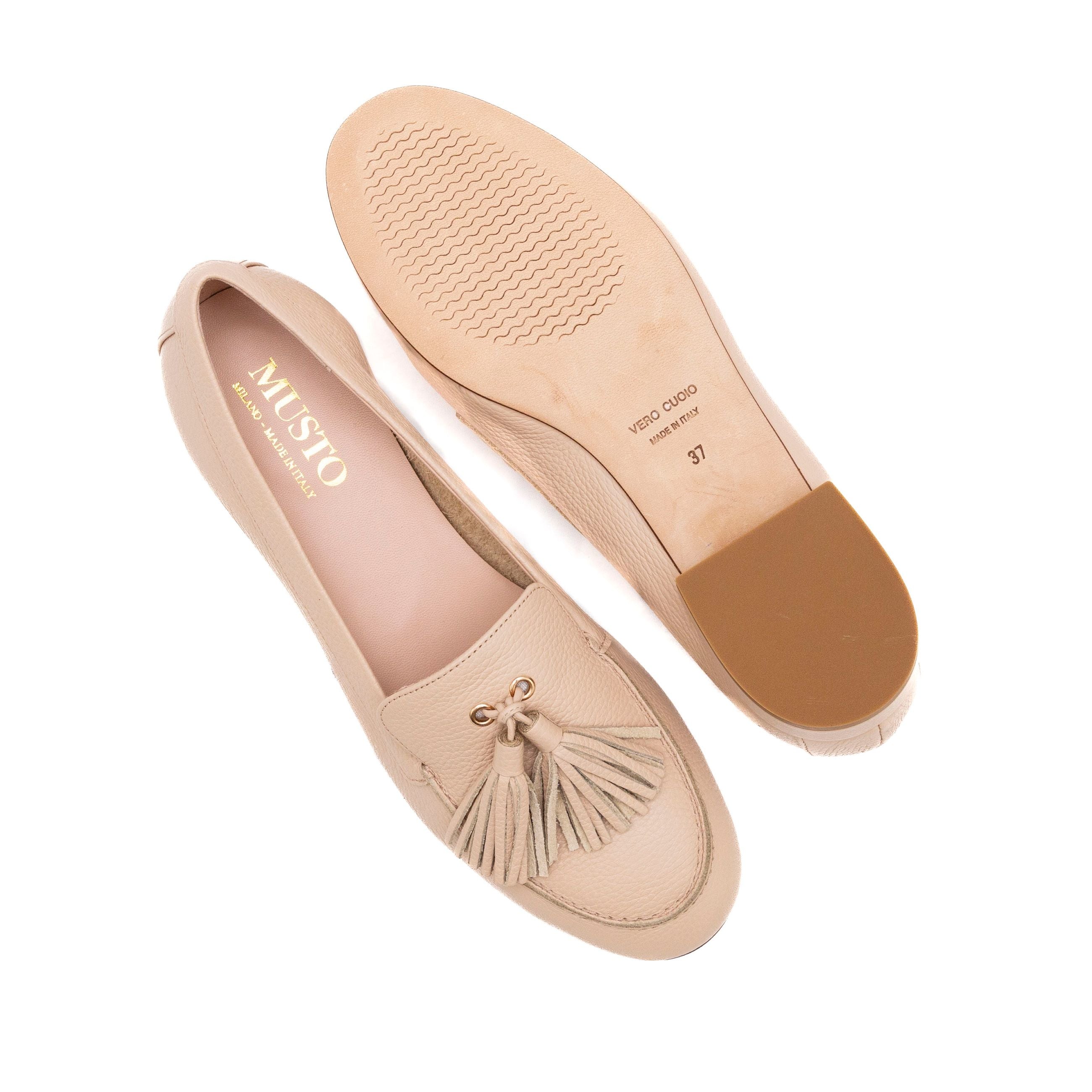 MUSTO Mocassini PELLE MARTELLATA FIONA O4302 - SF - 422 - Musto Calzature srl