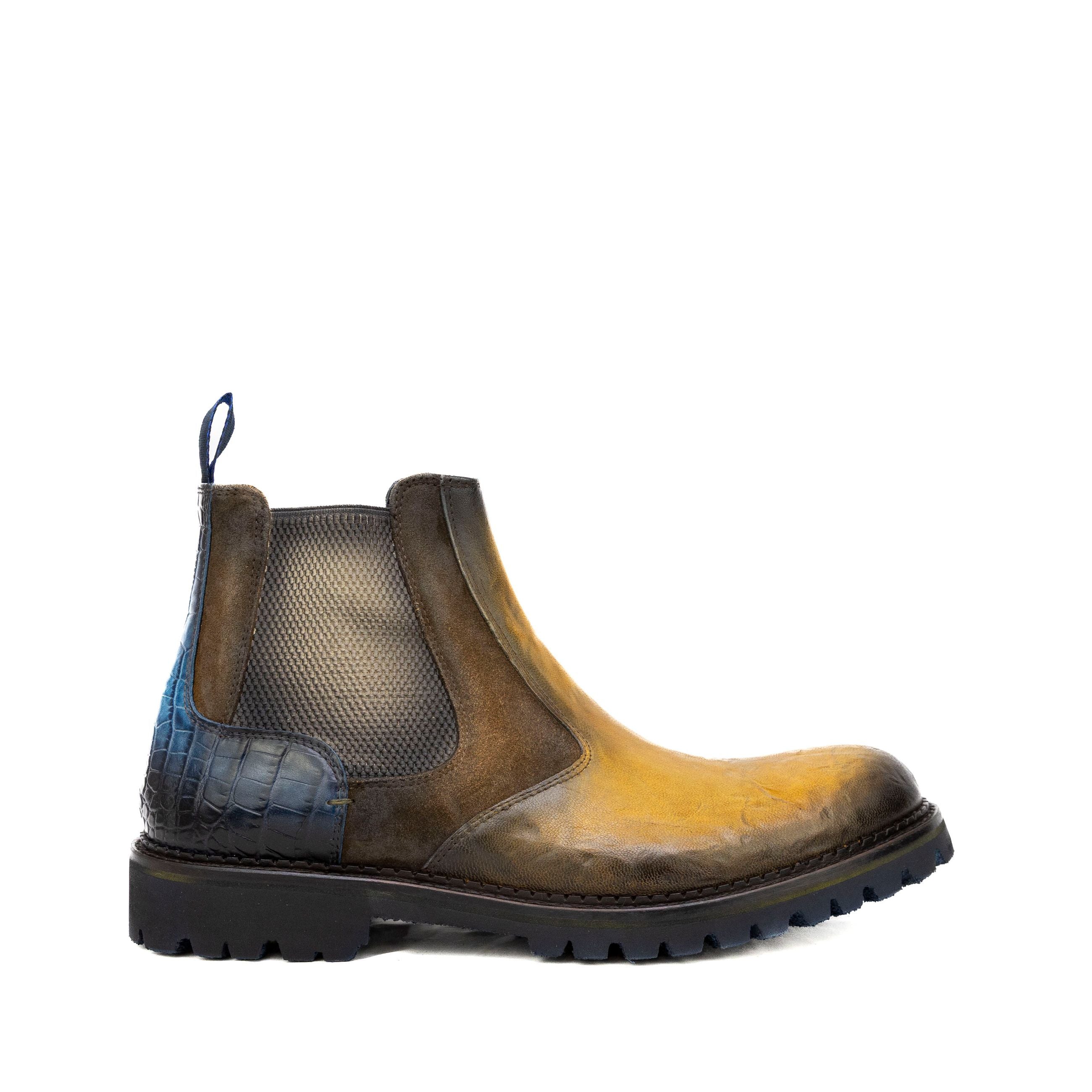 LORENZI Stivaletti uomo Pelle 17956 - Musto Calzature srl