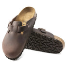 BIRKENSTOCK Sandali Oiled Leather Boston - Musto Calzature srl