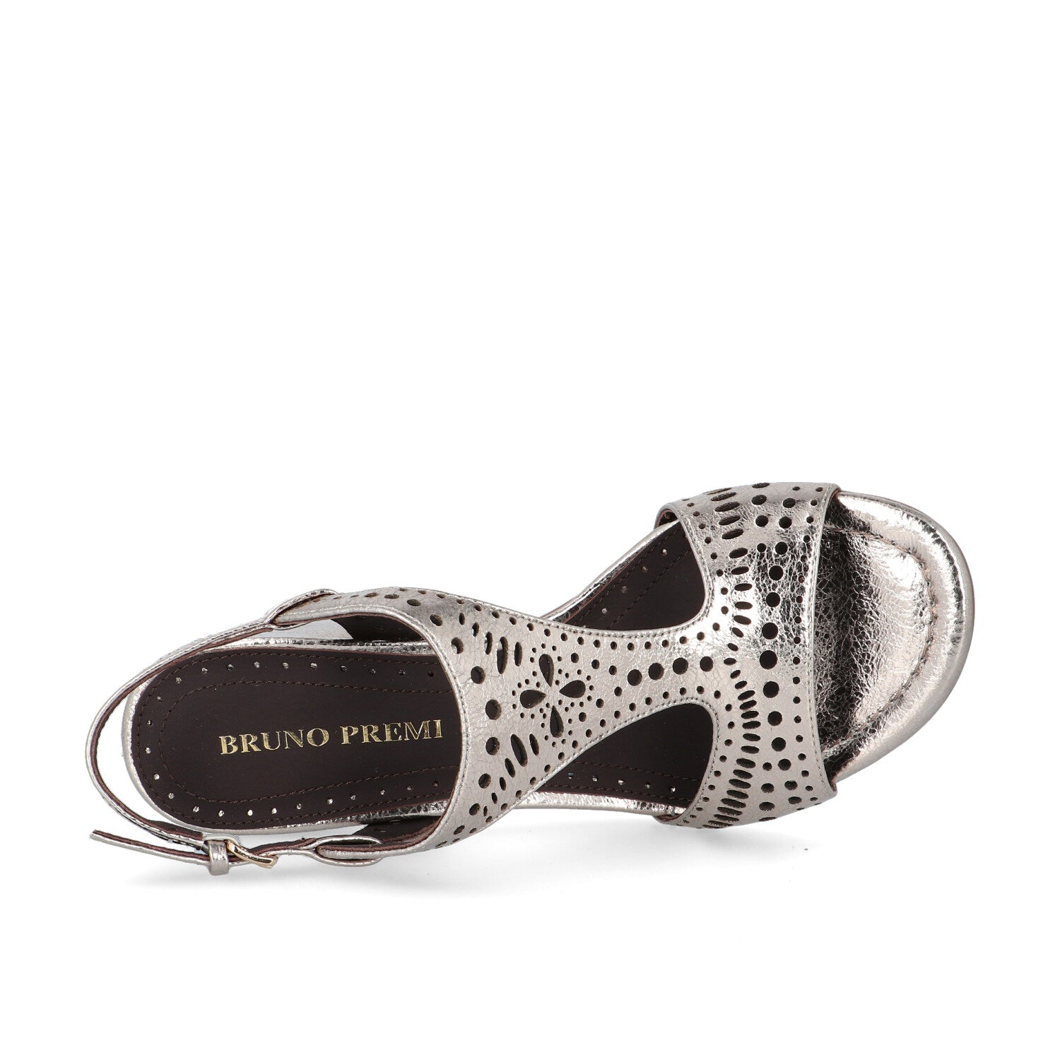 BRUNO PREMI Sandali tacco medio PELLE METAL BN4608 - Musto Calzature srl