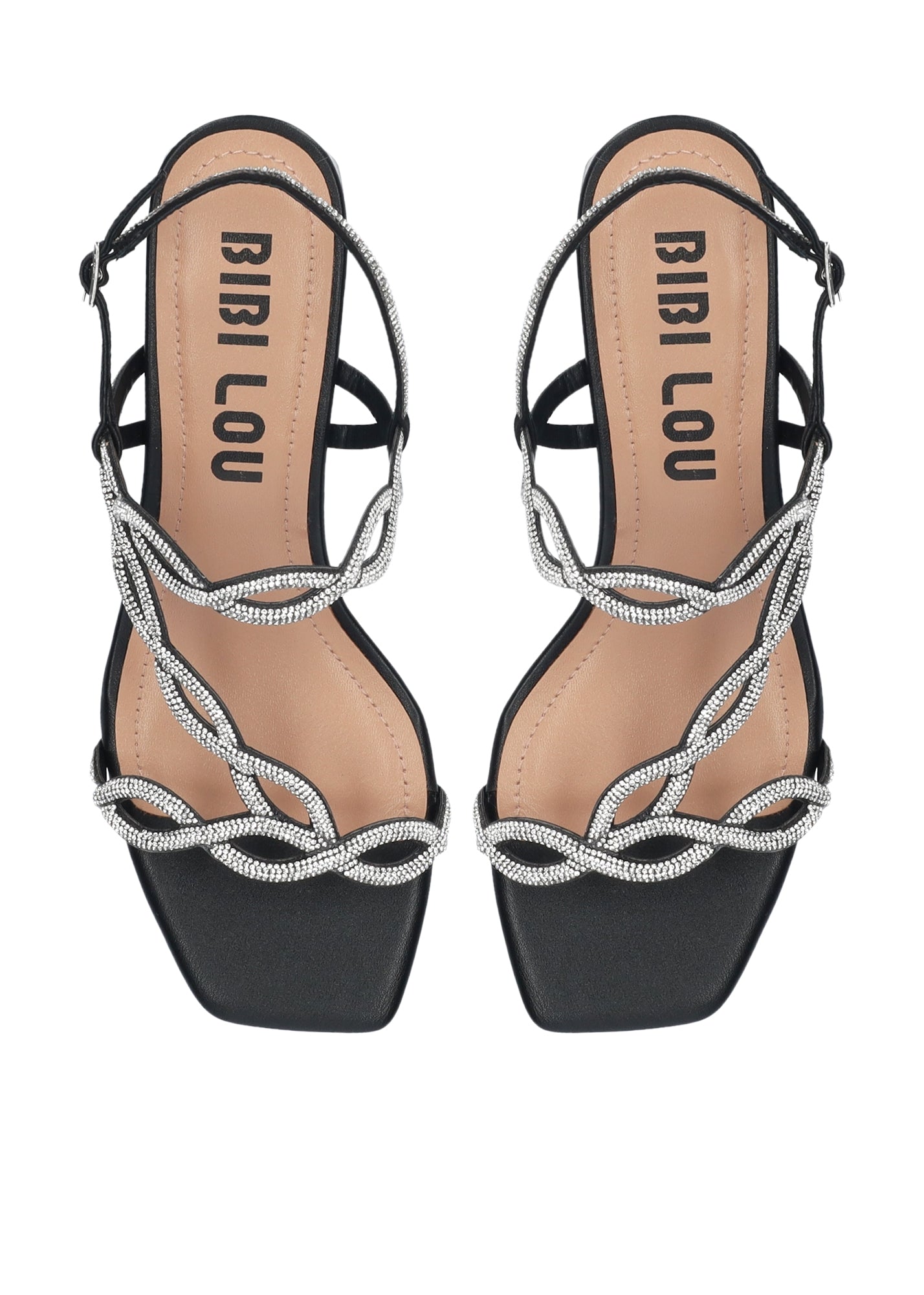 BIBI LOU Sandali tacco medio STRASS DILL 889Z00HG - Musto Calzature srl