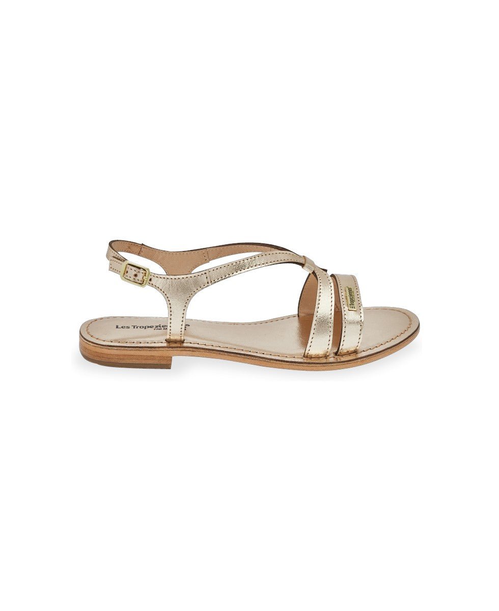 LES TROPEZIENNES sandali donna bassi in pelle HAMOON - Musto Calzature srl