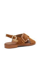 FRAU sandalo da donna basso in pelle scamosciata - Musto Calzature srl