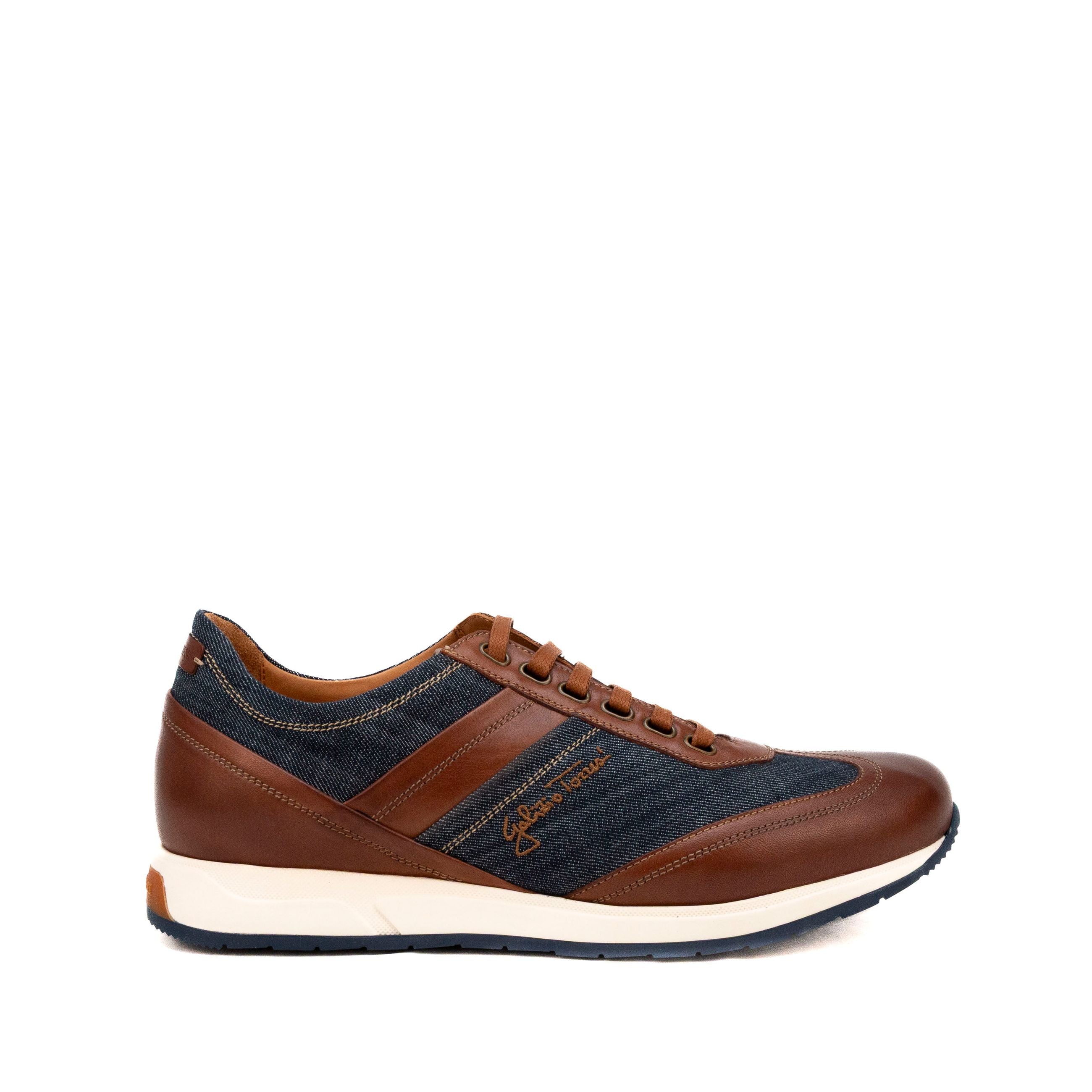 GALIZIO TORRESI Sneakers uomo pelle e tessuto 318850 - Musto Calzature srl