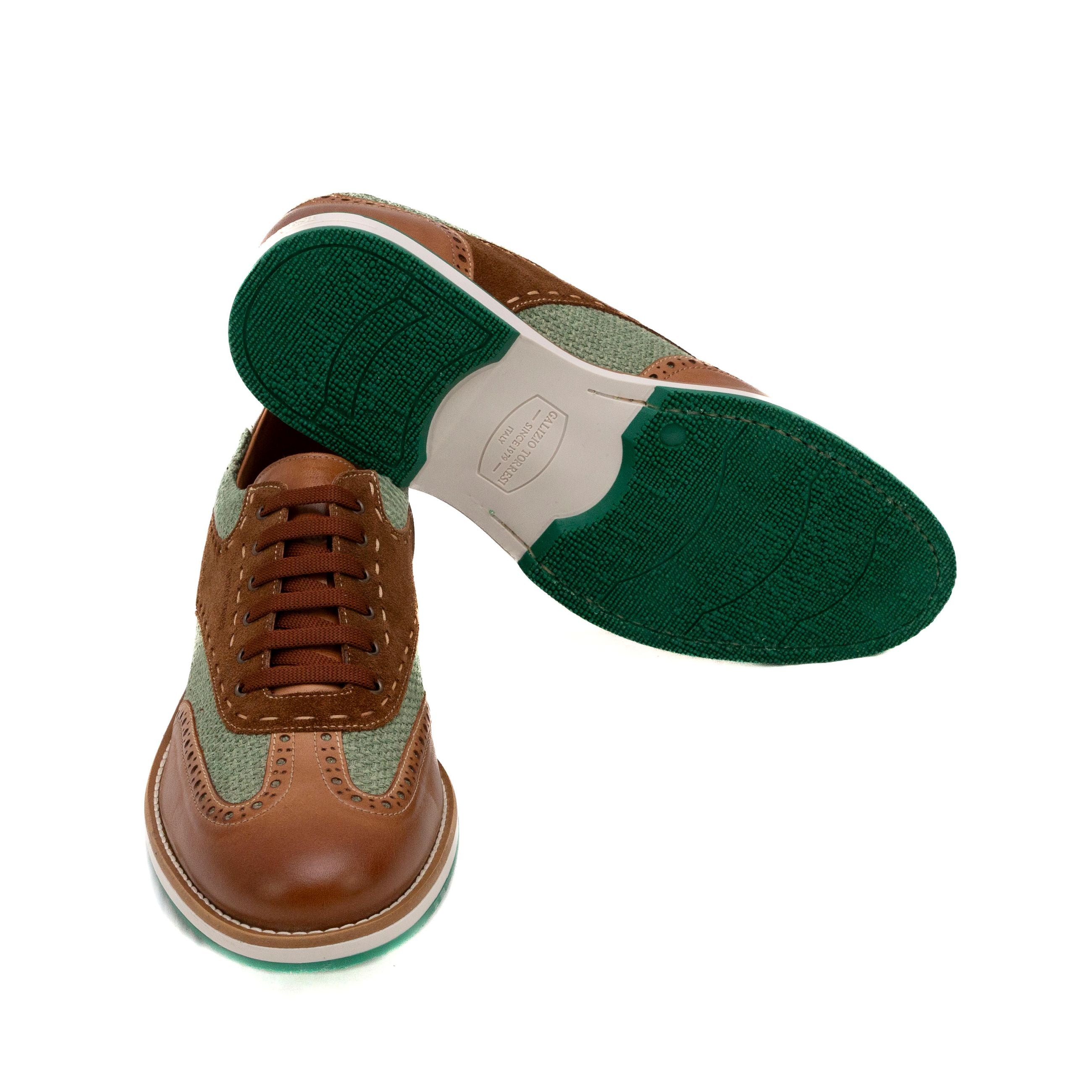 GALIZIO TORRESI Sneakers uomo pelle e tessuto 313930 - Musto Calzature srl