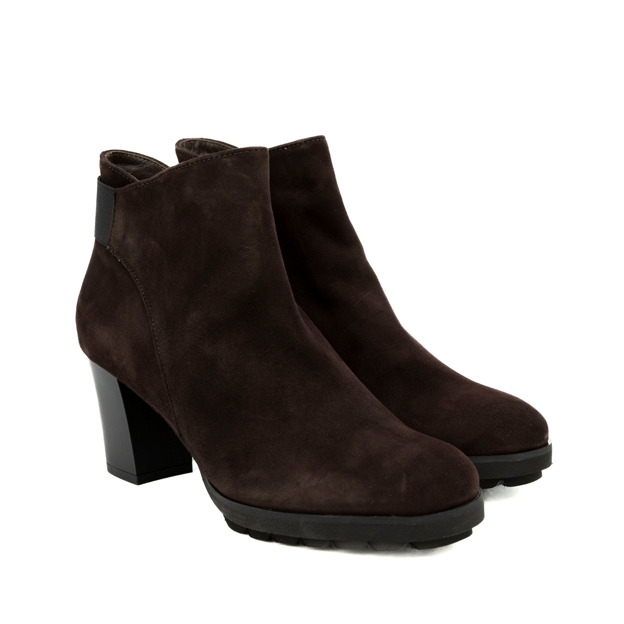 BRUNATE Stivaletti tessuto e camoscio 68009 - Musto Calzature srl