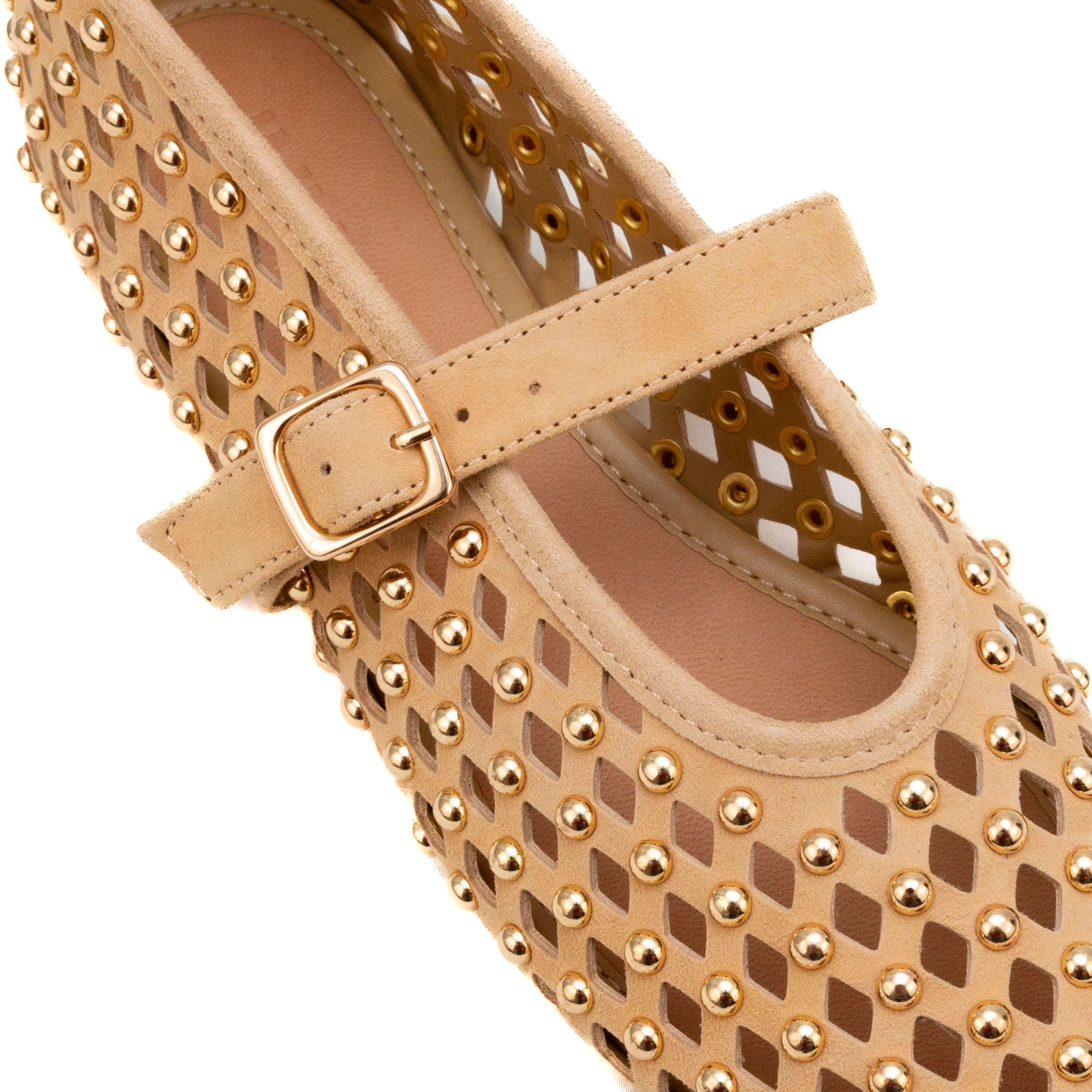 INUOVO Ballerine Camoscio CNK003 - Musto Calzature srl
