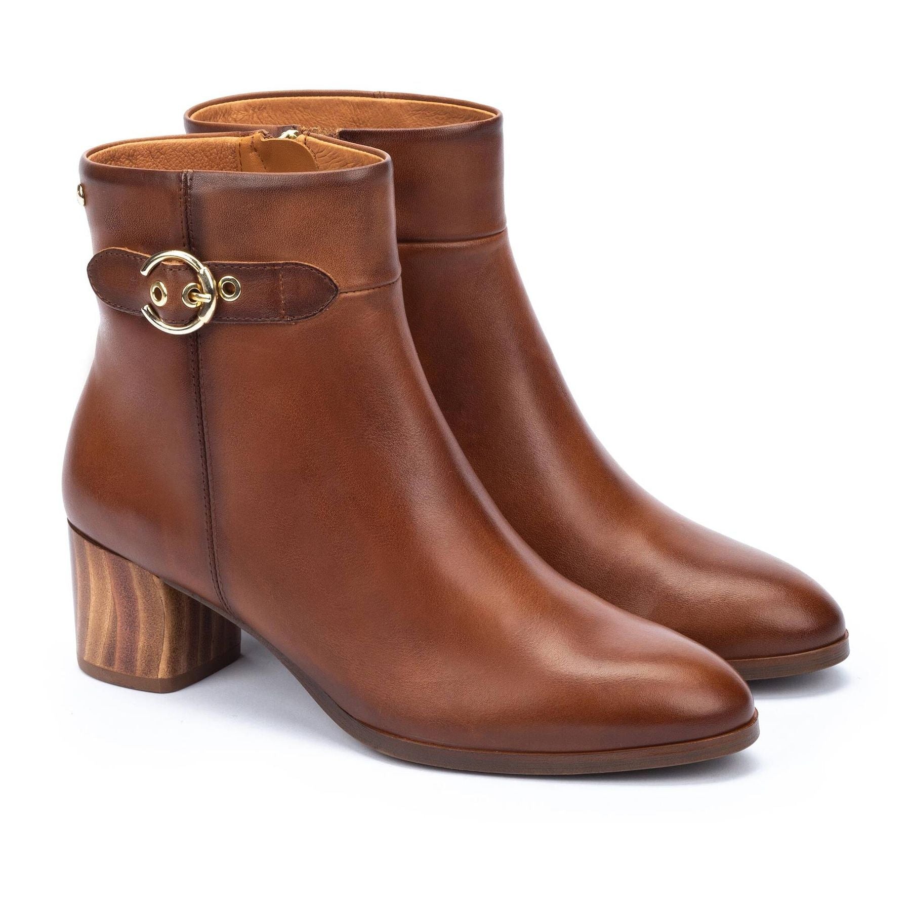 Pikolinos Stivaletti da donna in pelle con fibbia laterale CALAFAT - Musto Calzature srl