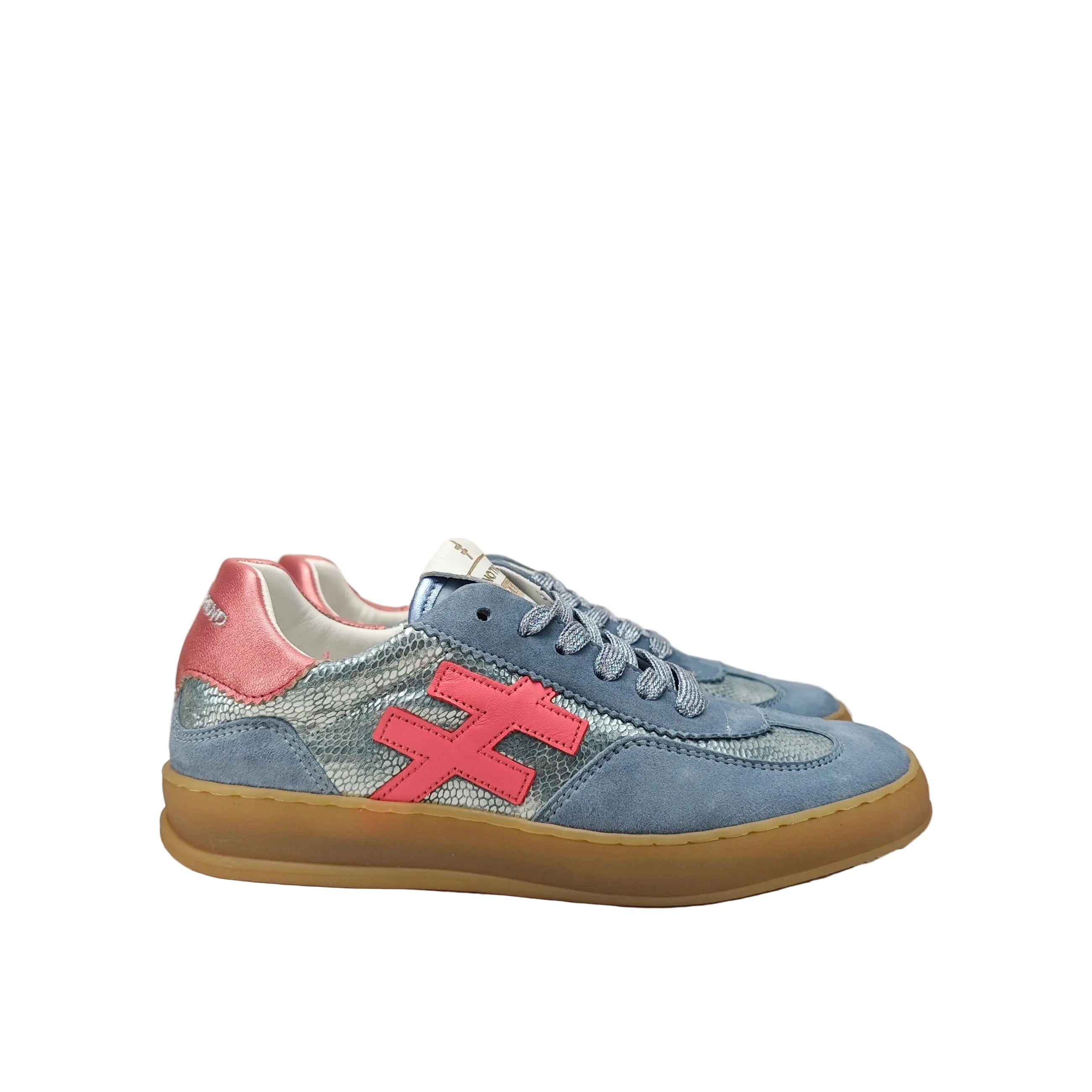 ANOTHER TREND Sneakers camoscio e pelle A032.C126 - Musto Calzature srl