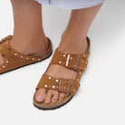 BIRKENSTOCK Sandali Camoscio ARIZONA RIVET 1031731 - Musto Calzature srl