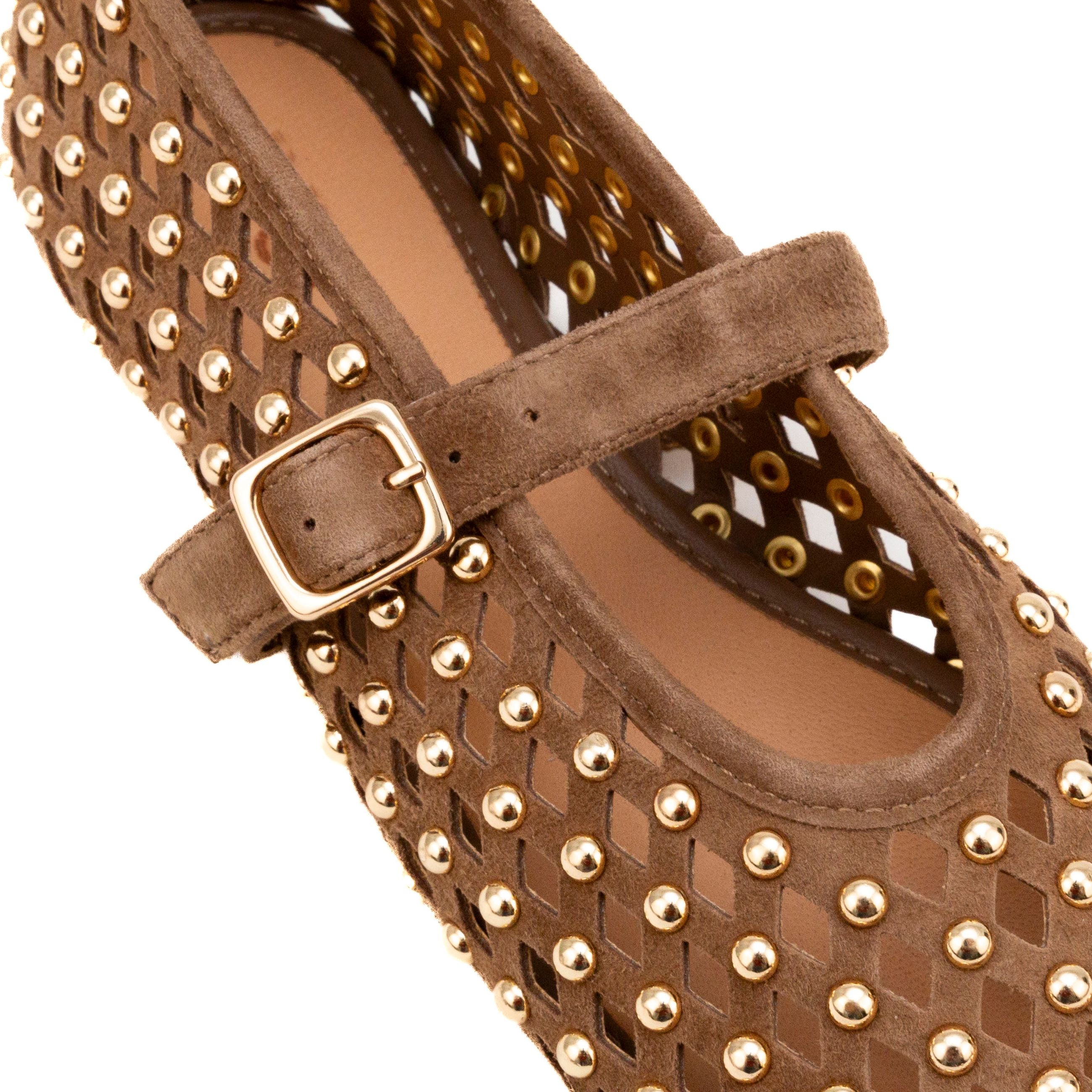 INUOVO Ballerine Camoscio CNK003 - Musto Calzature srl