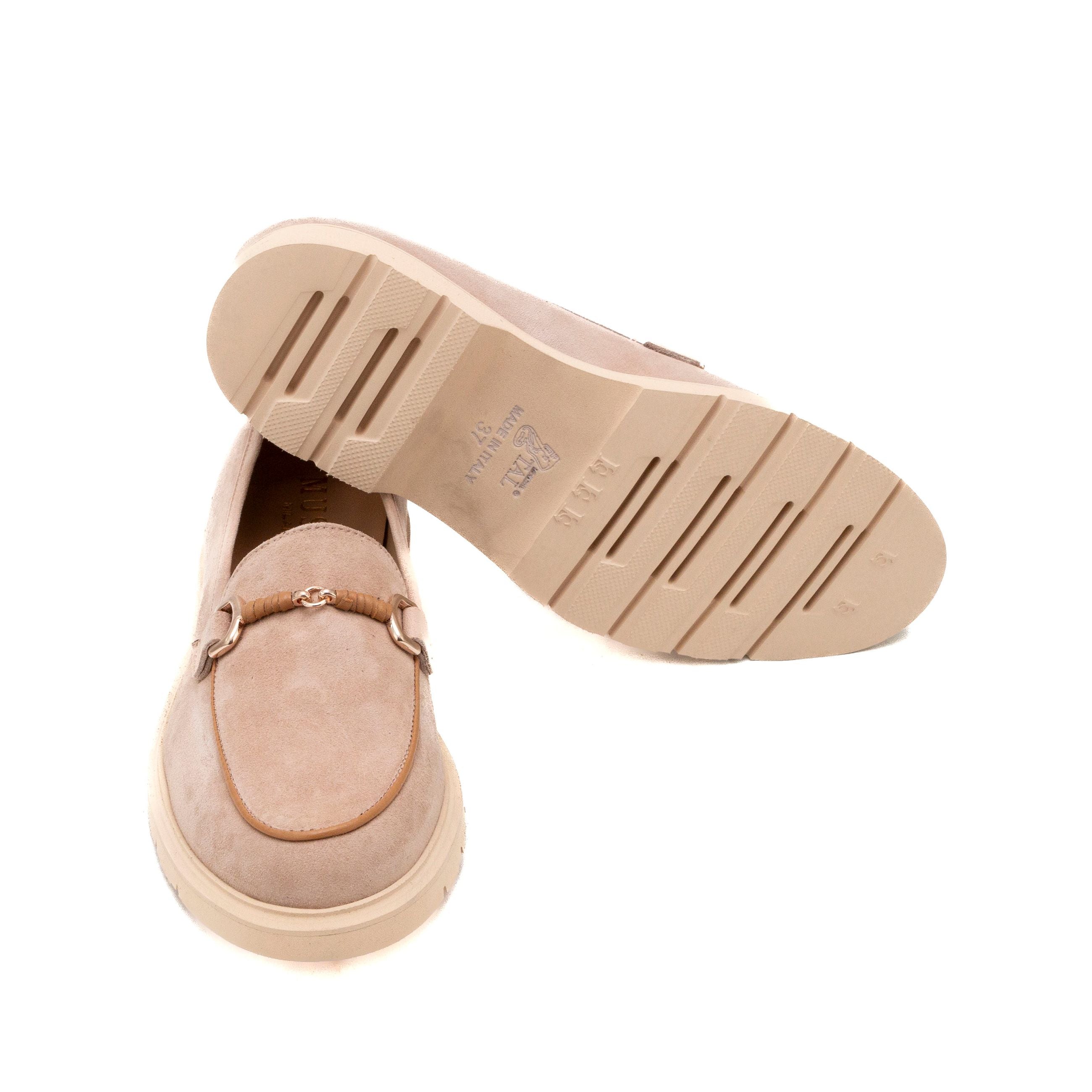 MUSTO Mocassini Camoscio ROSELLE L092M - Musto Calzature srl