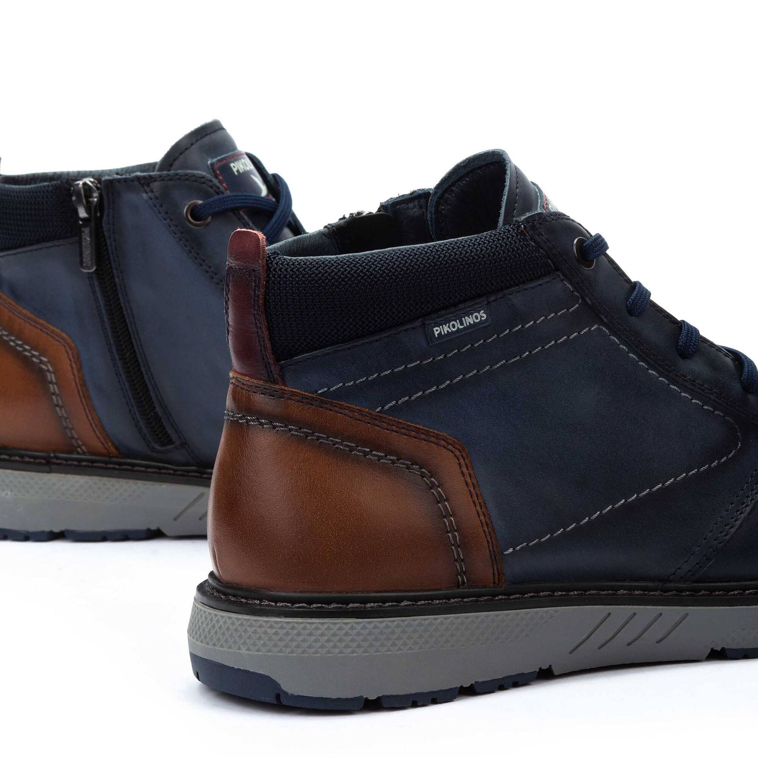 Pikolinos Polacchini da uomo in pelle bicolore BILBAO - Musto Calzature srl