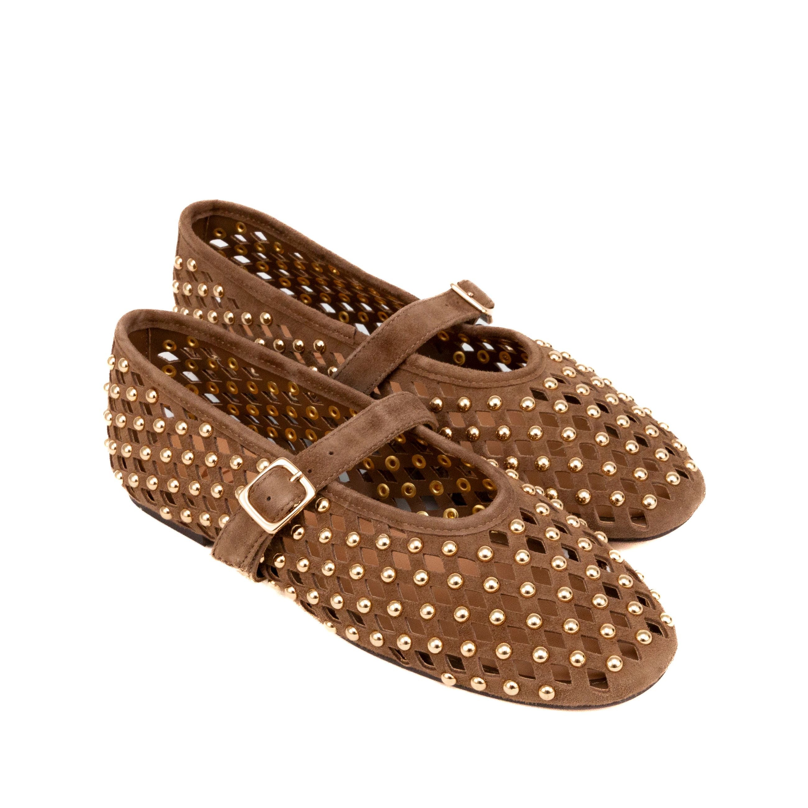 INUOVO Ballerine Camoscio CNK003 - Musto Calzature srl