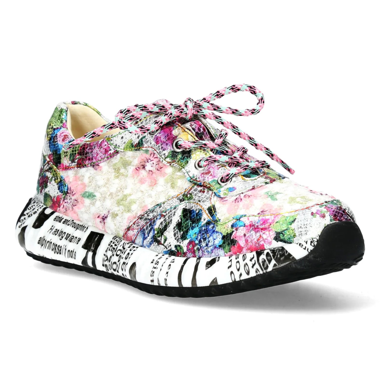 LAURA VITA Sneakers pelle e tessuto BURTON 05 - Musto Calzature srl