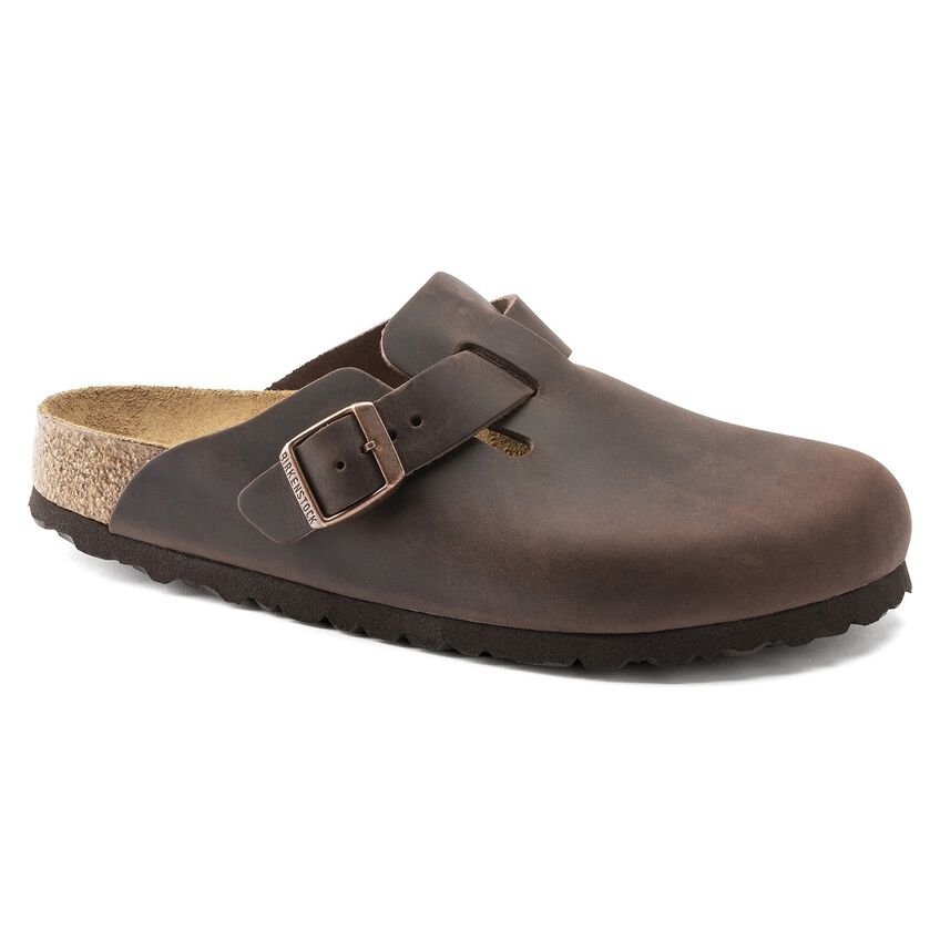 BIRKENSTOCK Sandali Oiled Leather Boston - Musto Calzature srl