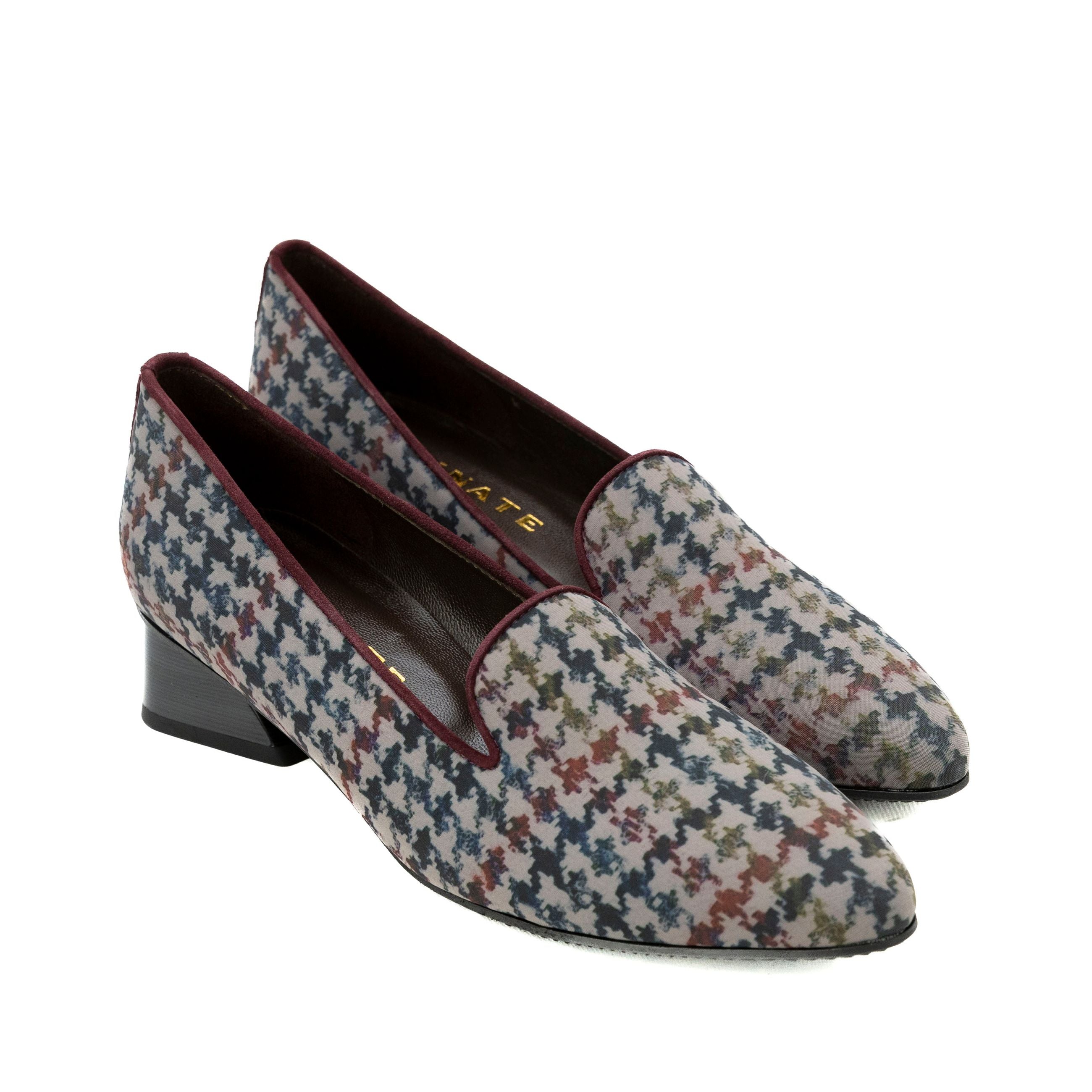 BRUNATE Decolletè tessuto e camoscio 32334 - Musto Calzature srl