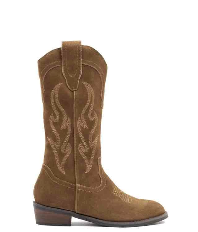 ALMA BLUE Stivali Camoscio I23BL1211 - Musto Calzature srl