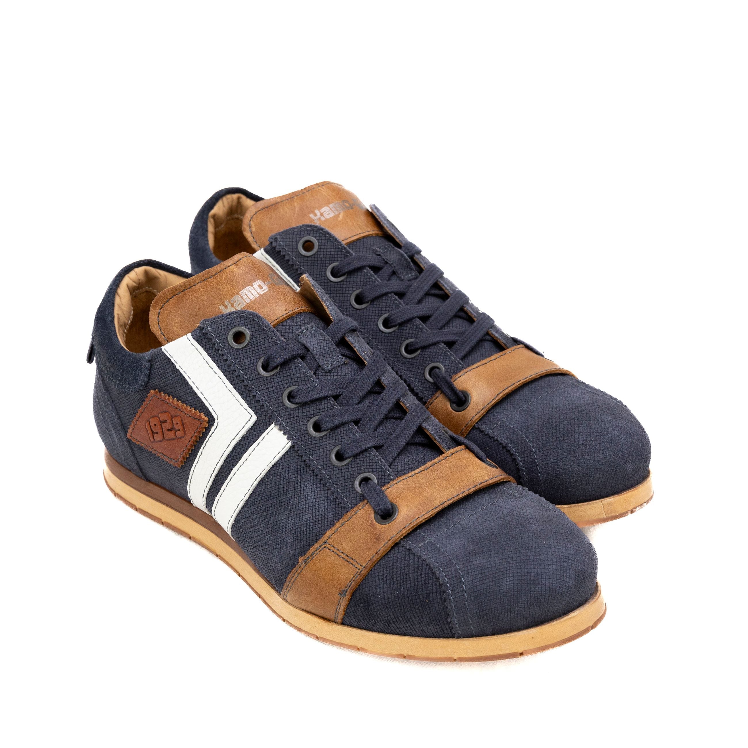 KAMO-GUTSU Sneakers uomo Pelle TIFO-030 - Musto Calzature srl