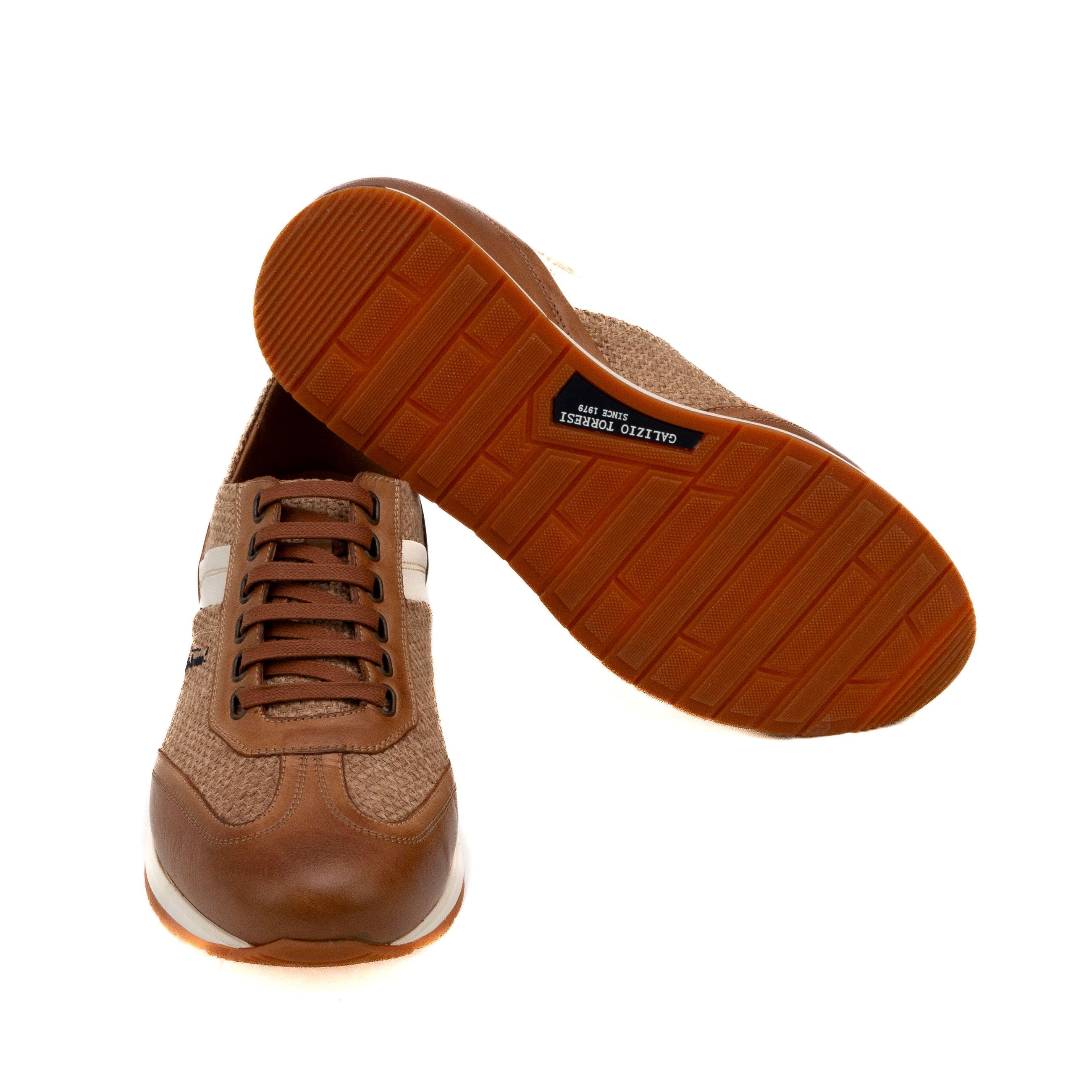 GALIZIO TORRESI Sneakers uomo pelle e tessuto 318850 - Musto Calzature srl