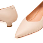 MUSTO décolletè tacco basso in pelle BIA - Musto Calzature srl