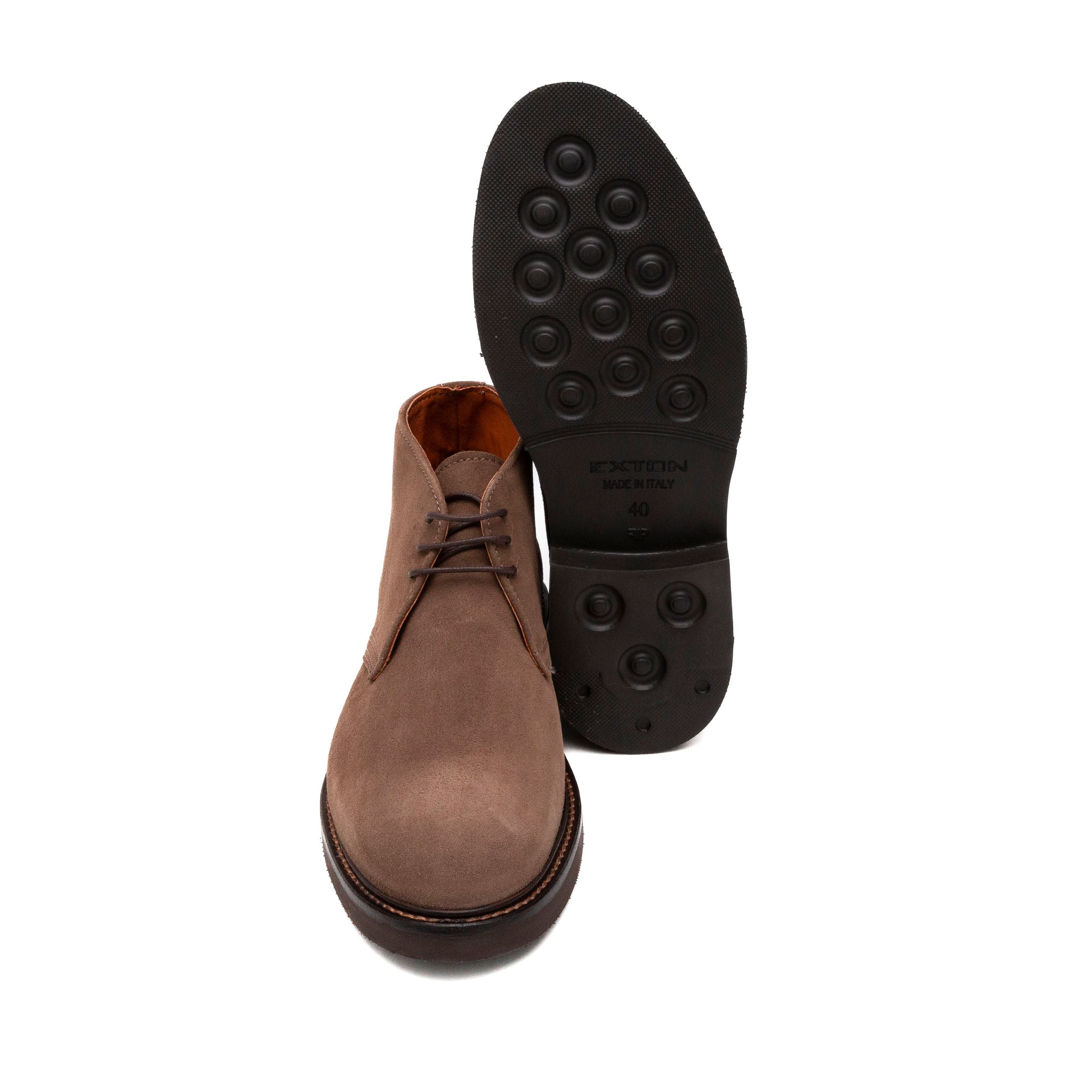 EXTON Polacchino uomo Camoscio 444 - Musto Calzature srl