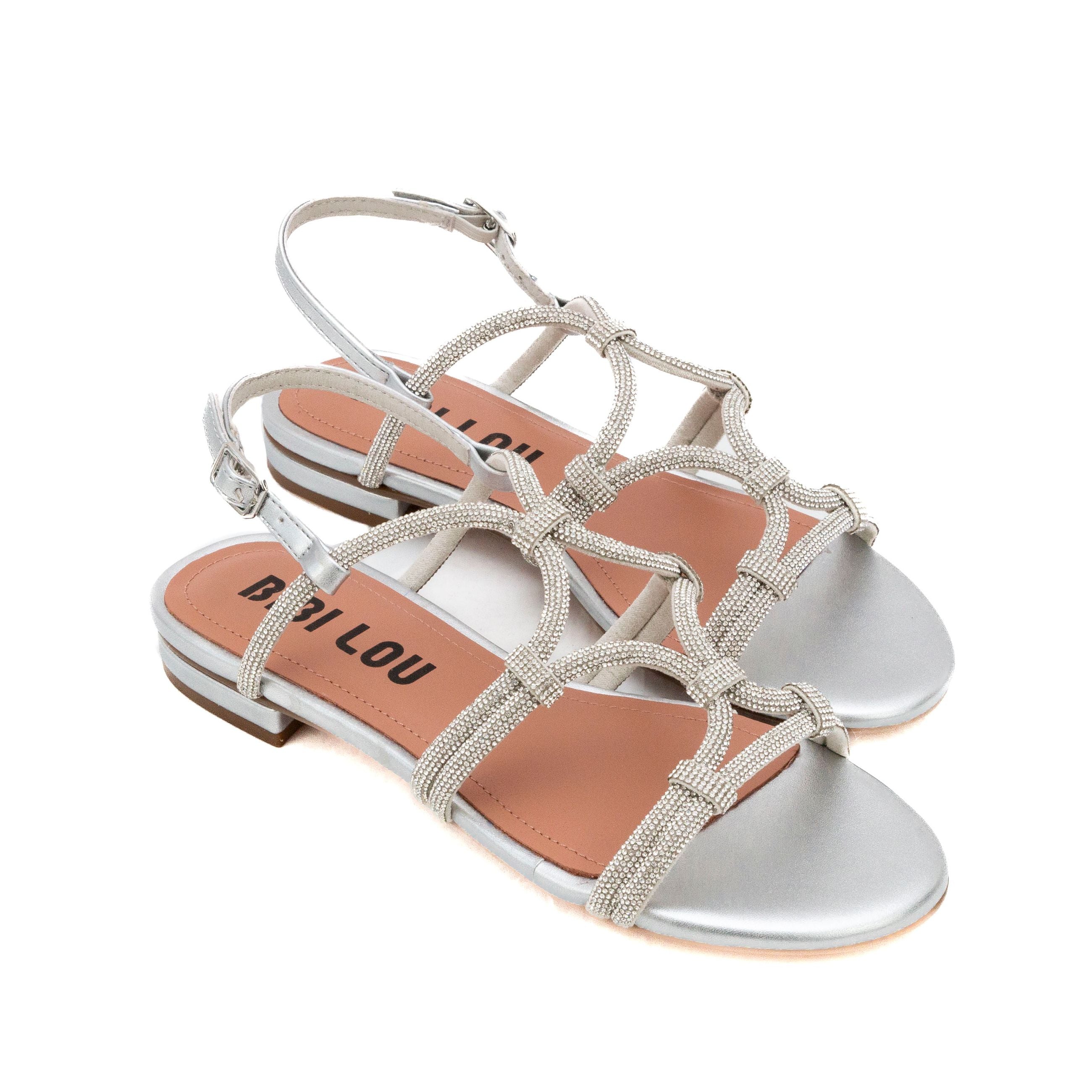 BIBI LOU Sandali bassi STRASS QUAIL 957Z00HG - Musto Calzature srl