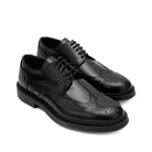 EXTON Stringate uomo PELLE ABRASIVATA 271 - Musto Calzature srl