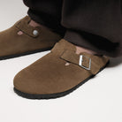 BIRKENSTOCK Sandali Camoscio BOSTON 1030861 - Musto Calzature srl