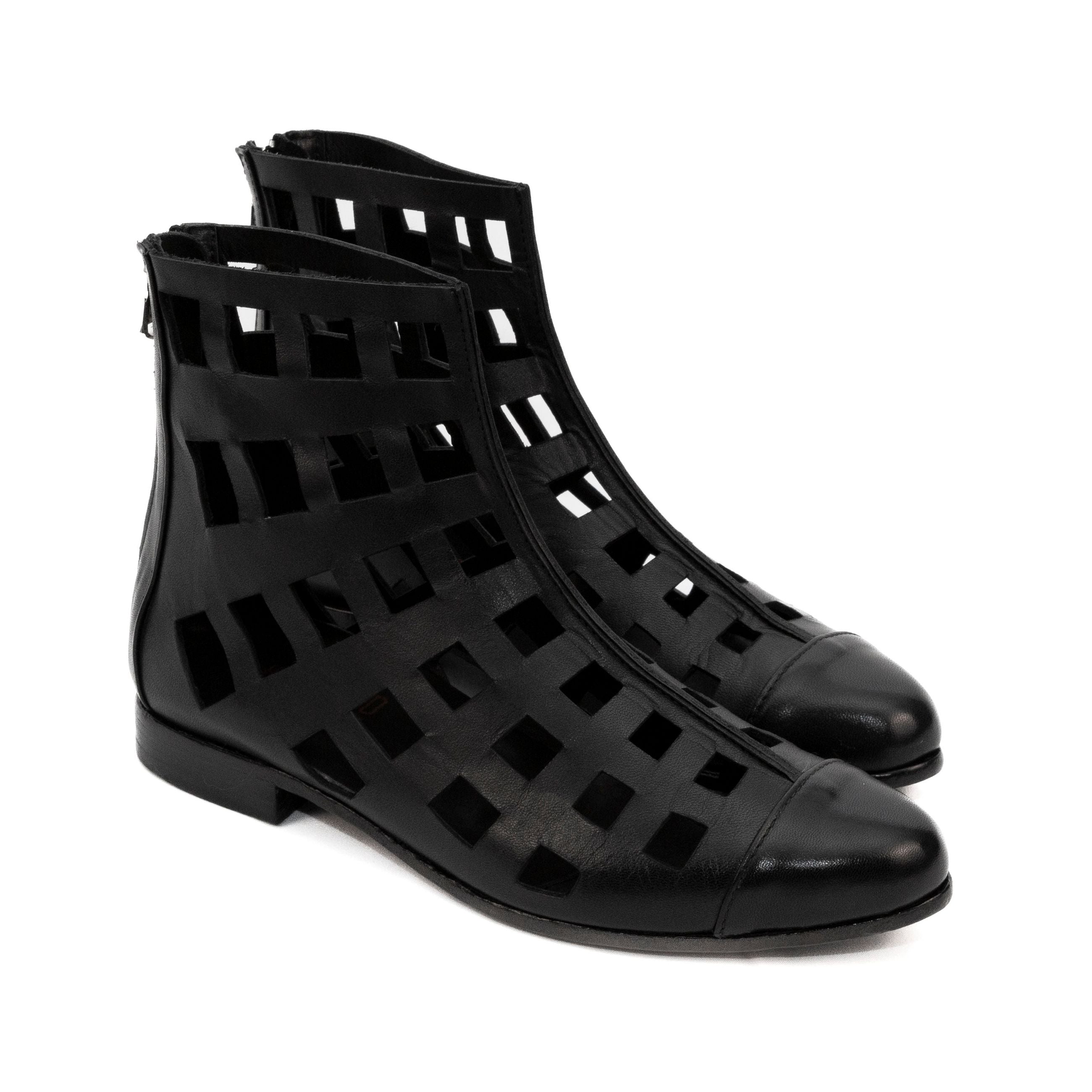 JP/DAVID Stivaletti PELLE FORATA 32979/280 - Musto Calzature srl