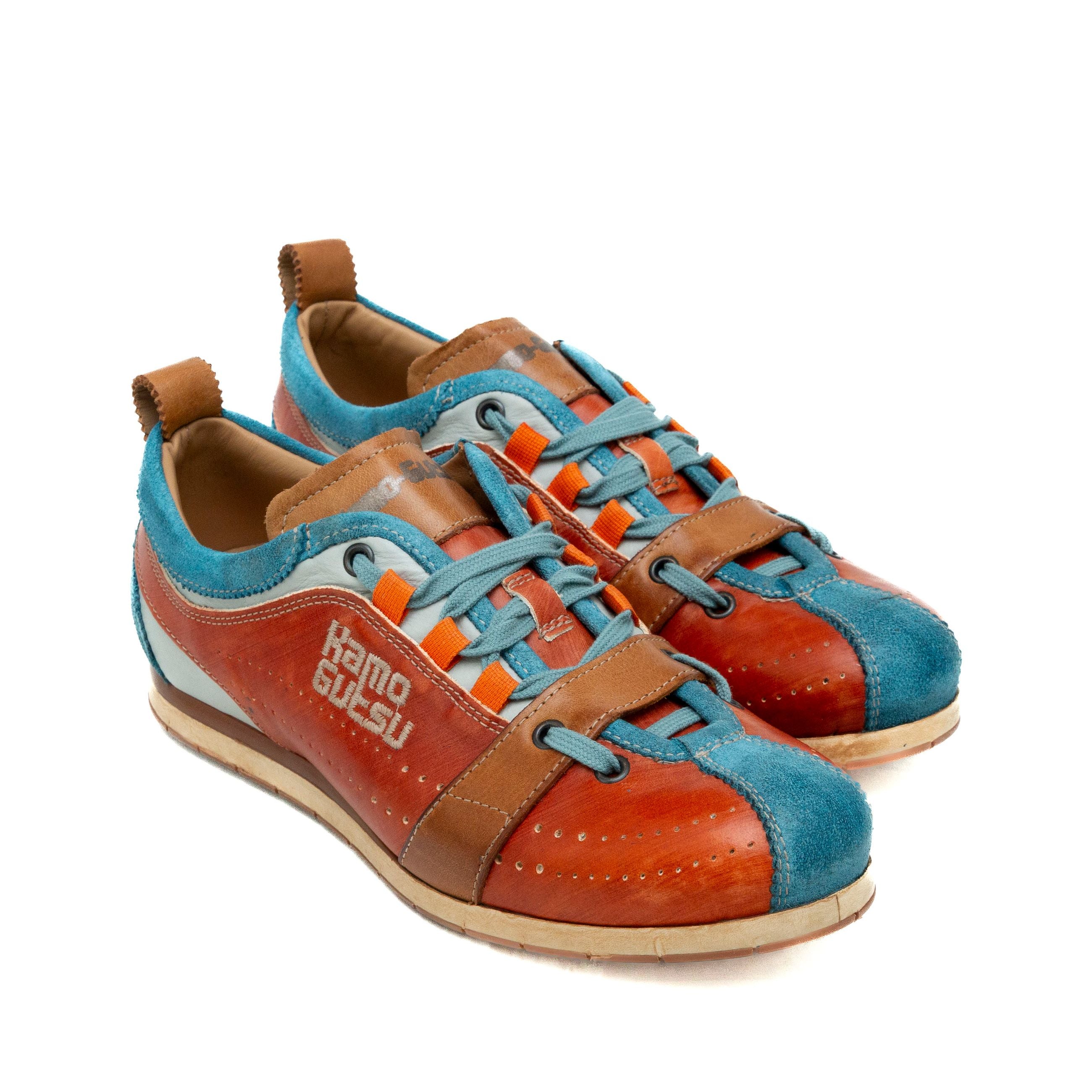 KAMO - GUTSU Sneakers uomo pelle+camoscio TIFO - 017/S - Musto Calzature srl