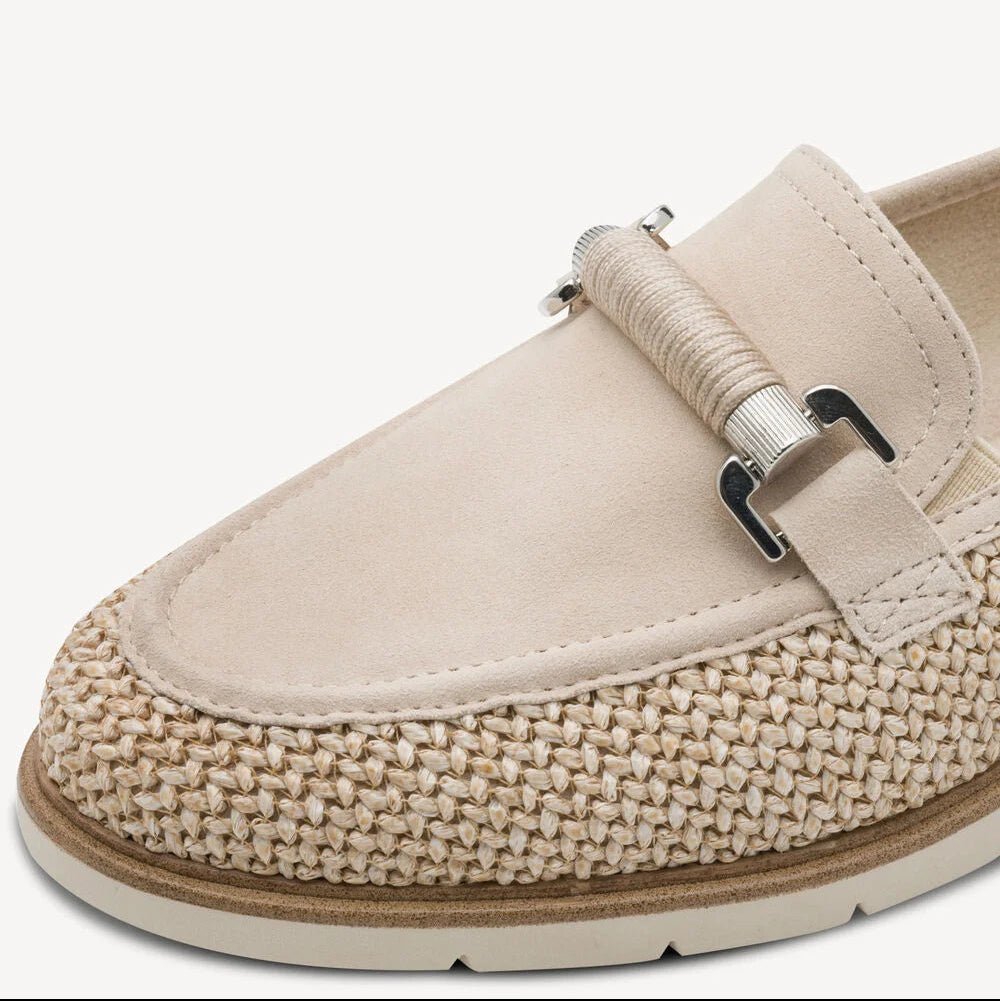 TAMARIS Mocassini camoscio e tessuto 1 - 24223 - 46 - Musto Calzature srl