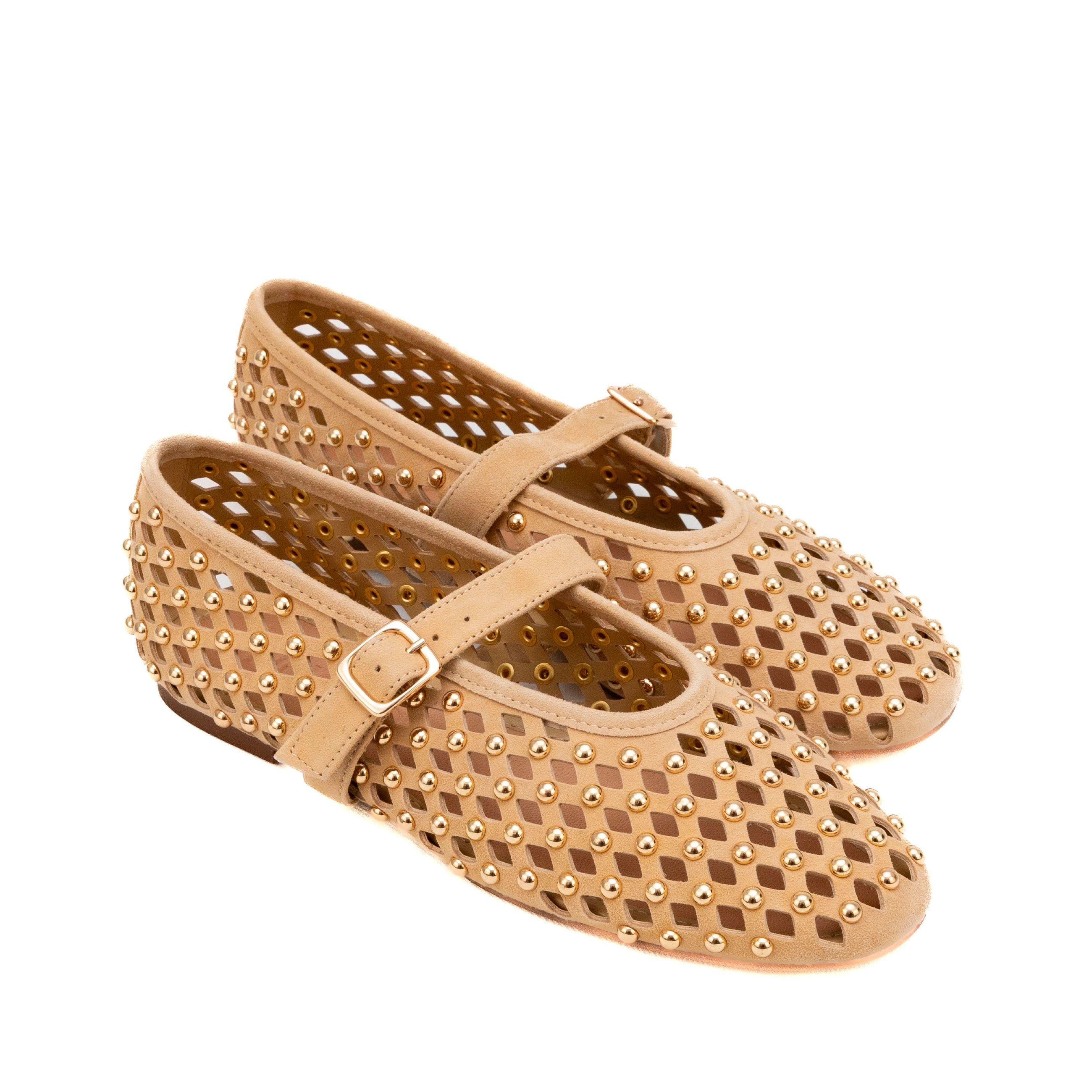 INUOVO Ballerine Camoscio CNK003 - Musto Calzature srl