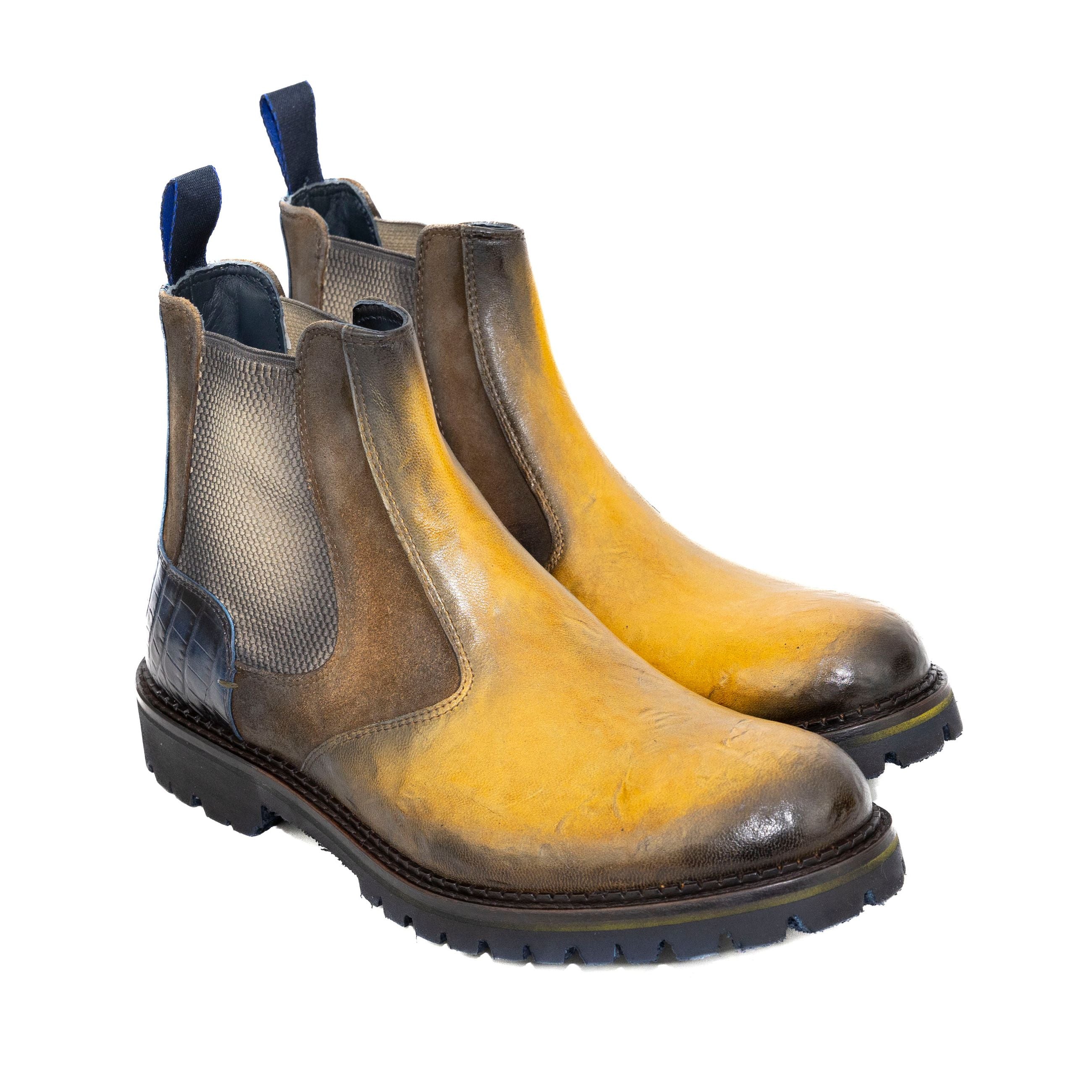 LORENZI Stivaletti uomo Pelle 17956 - Musto Calzature srl