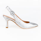 MUSTO décolleté da donna tacco alto in argento Ninfea - Musto Calzature srl