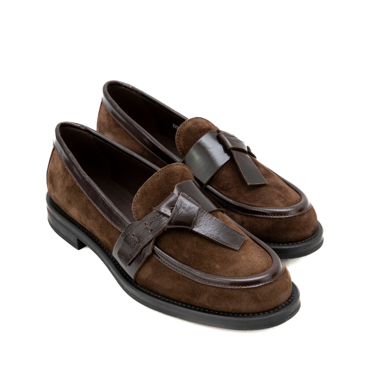 FRAU Mocassini camoscio e pelle A90C8 - Musto Calzature srl