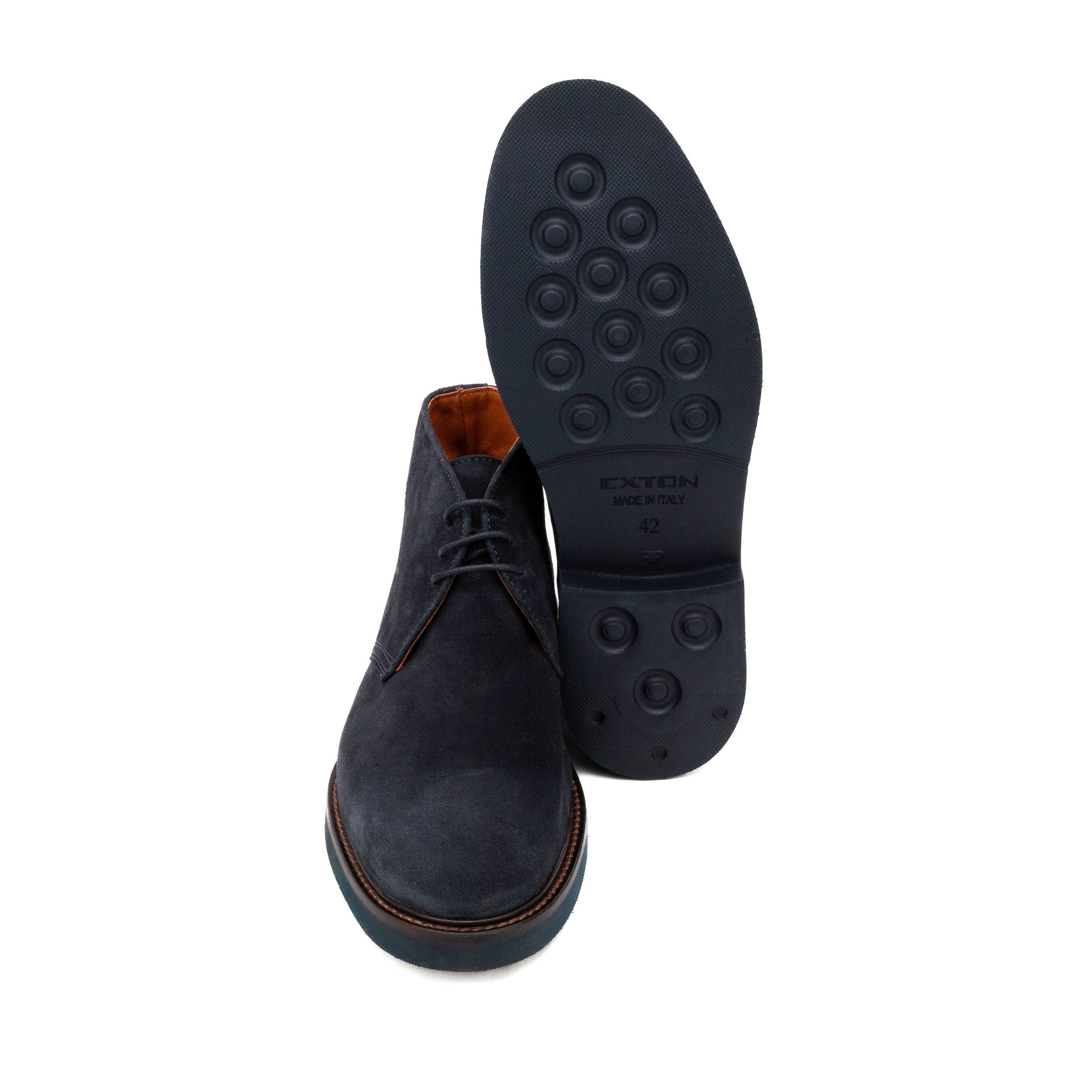 EXTON Polacchino uomo Camoscio 444 - Musto Calzature srl