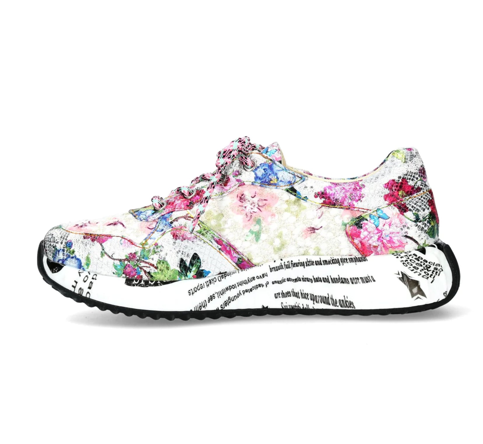 LAURA VITA Sneakers pelle e tessuto BURTON 05 - Musto Calzature srl