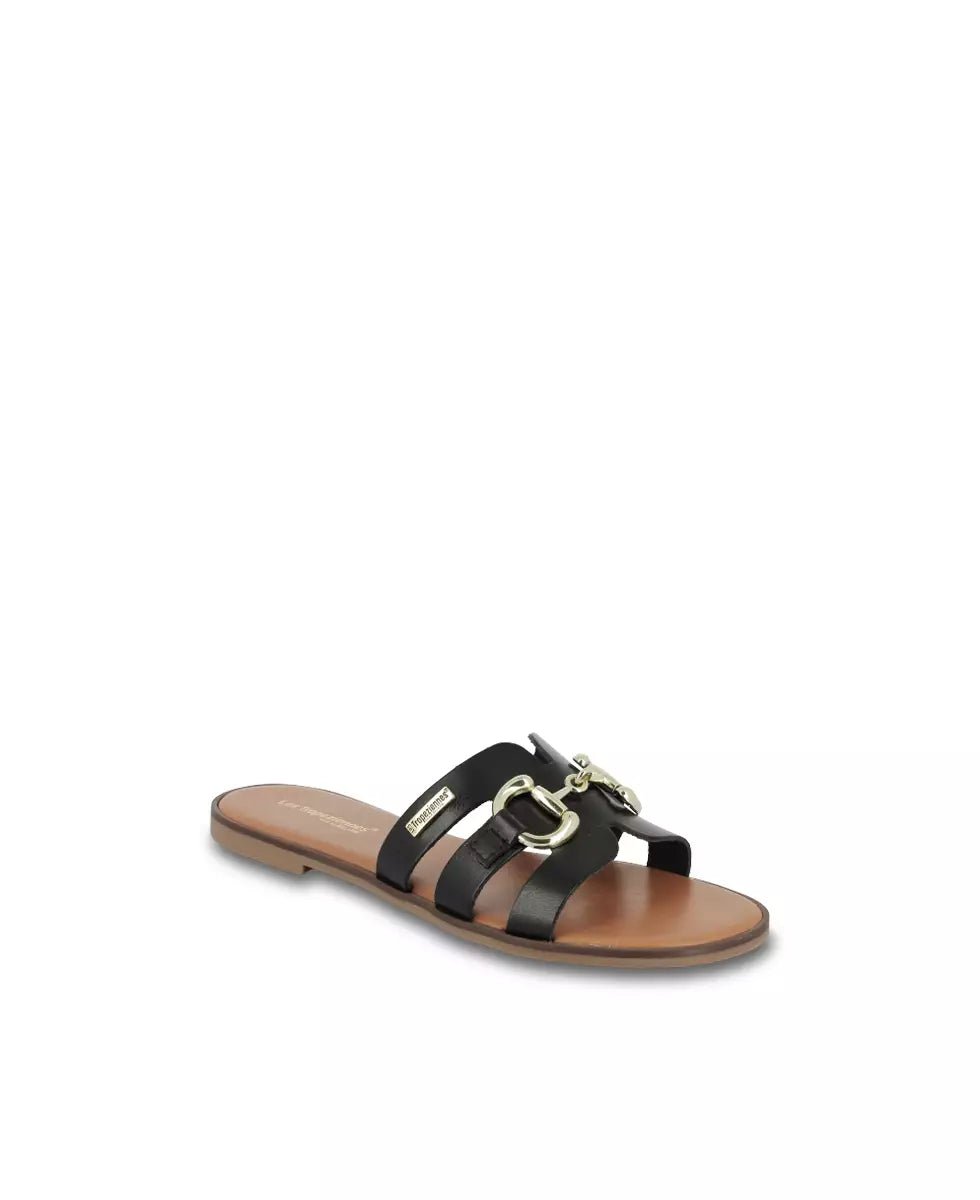 LES TROPEZIENNES sandali bassi da donna in pelle HAMIA - Musto Calzature srl