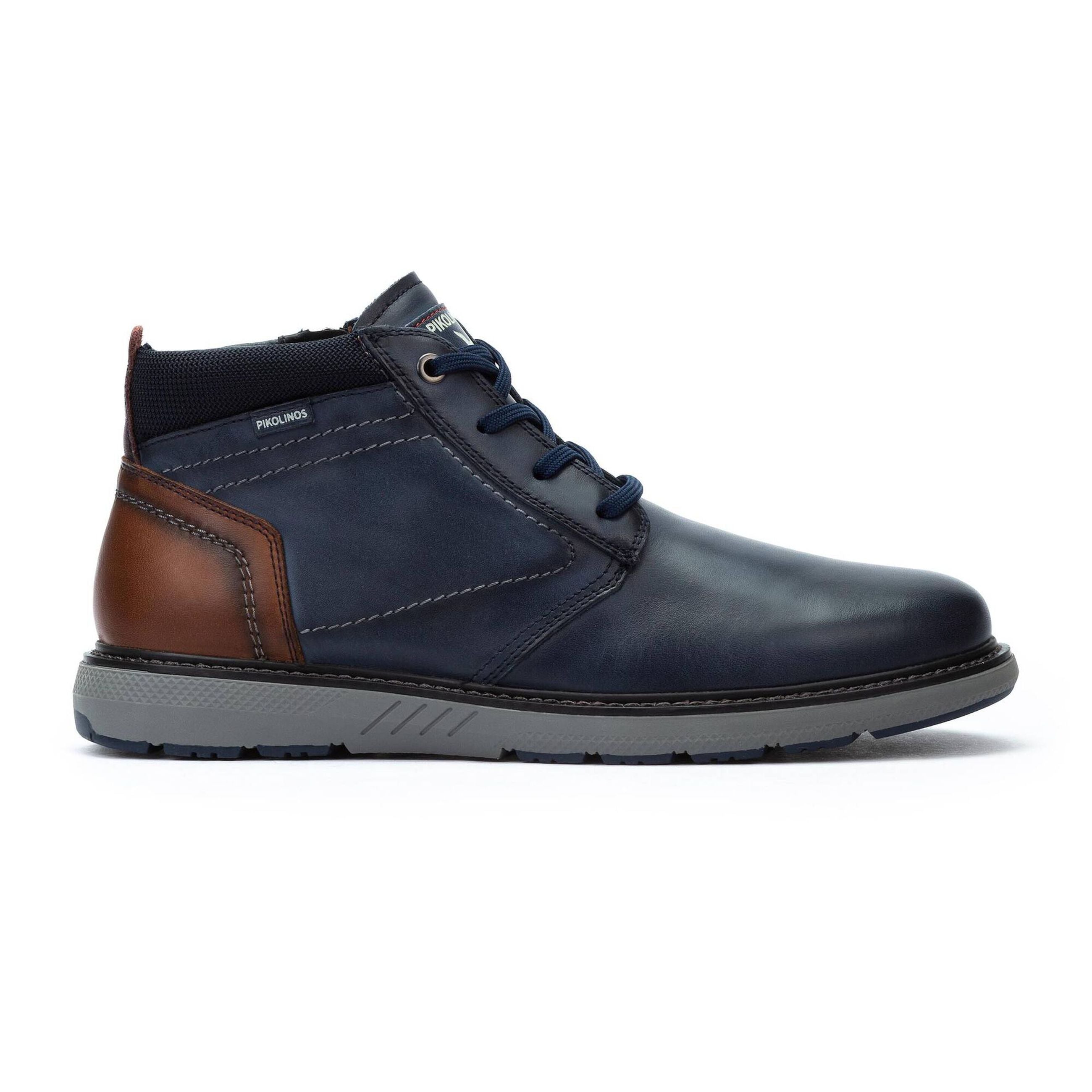 Pikolinos Polacchini da uomo in pelle bicolore BILBAO - Musto Calzature srl