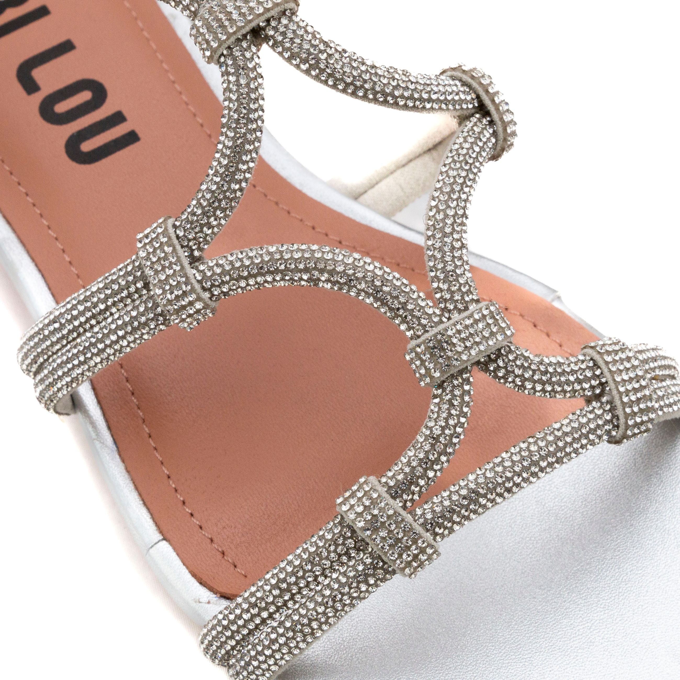 BIBI LOU Sandali bassi STRASS QUAIL 957Z00HG - Musto Calzature srl