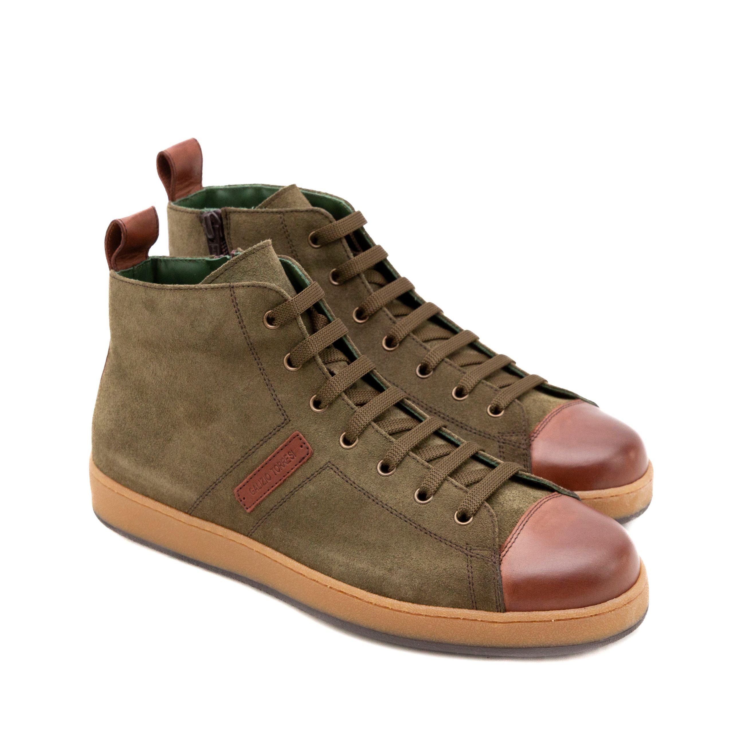 GALIZIO TORRESI Sneakers uomo pelle+camoscio 325358 - Musto Calzature srl