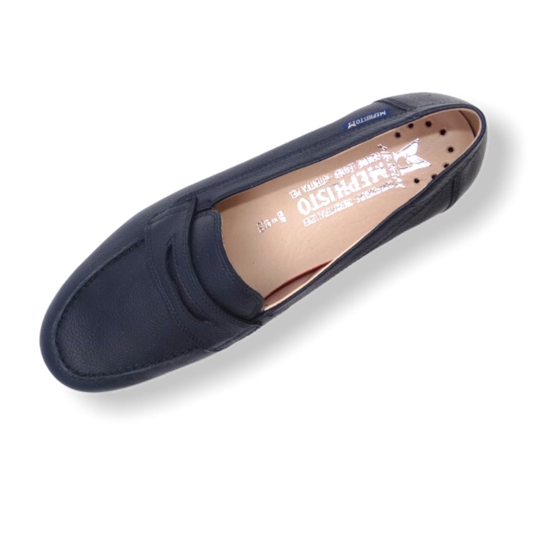 Mocassin Femme Mephisto Diva - Cuir, Semelle AIR-RELAX Confort - Marche Douce, Classique Intemporel - 9