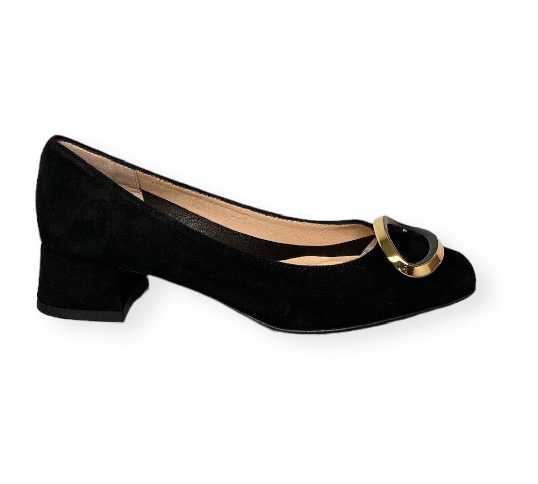 MUSTO Decolletè tacco basso Camoscio GILDA A611 - SF - 426 - Musto Calzature srl