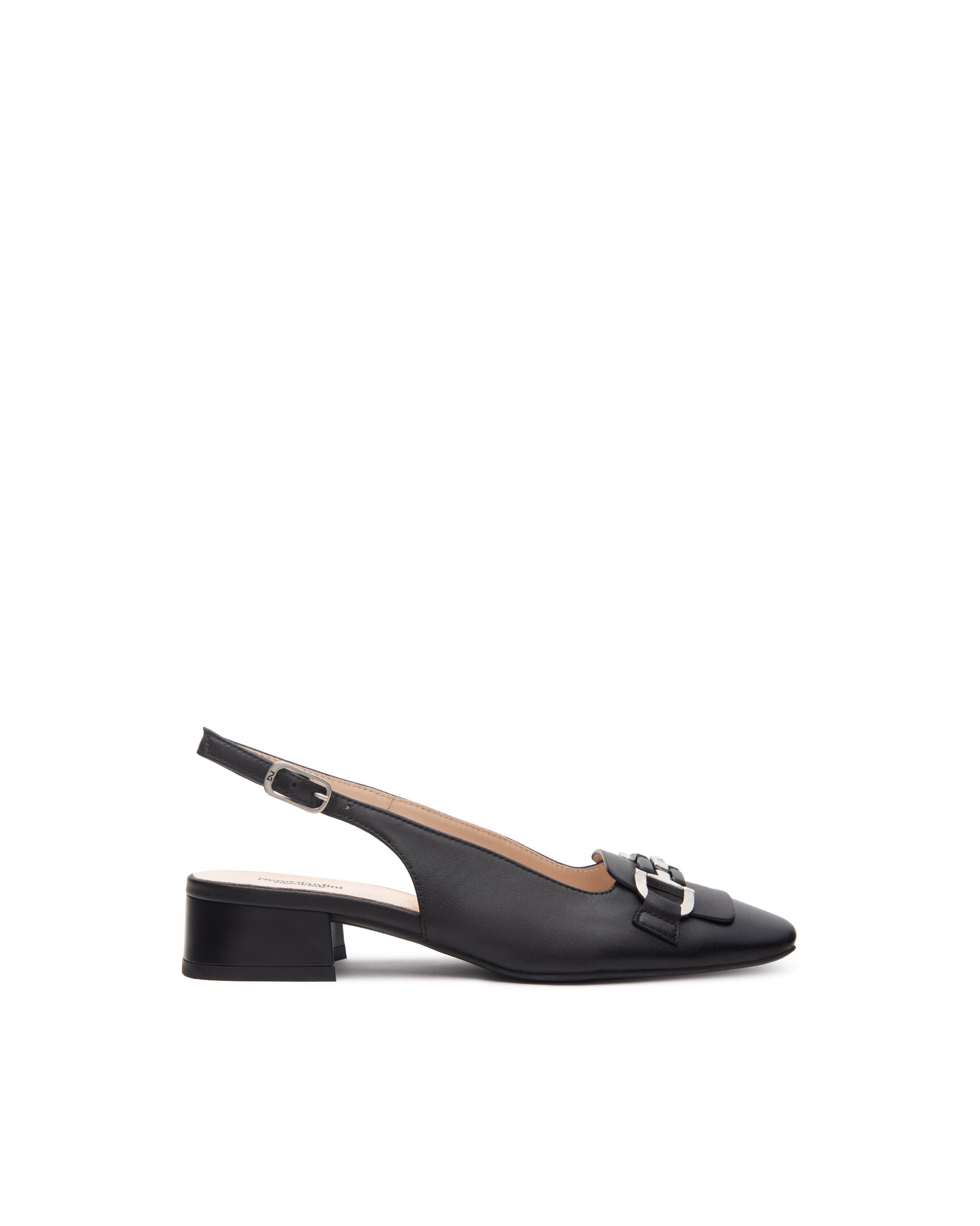 Decollete Donna Nero Giardini Decollete Tacco Basso NERO GIARDINI