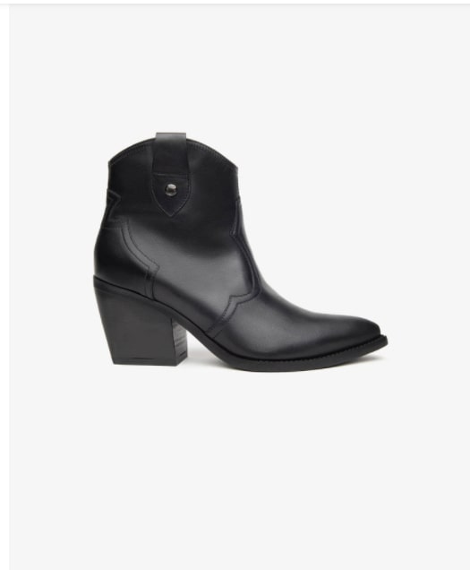 Stivaletti Texani NeroGiardini | Made in Italy 