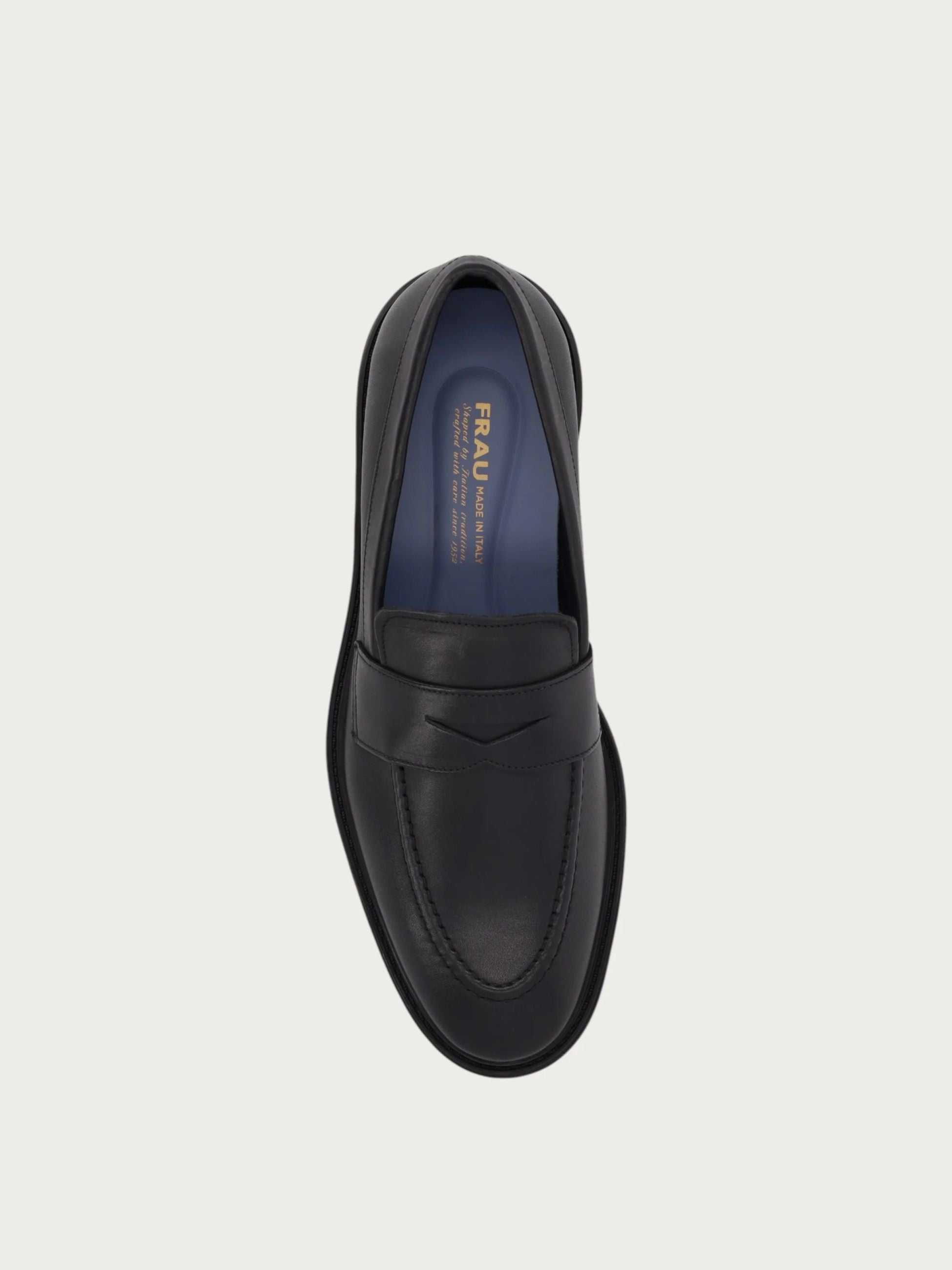 FRAU Mocassini uomo PELLE SPAZZOLATA A71S1 - Musto Calzature srl
