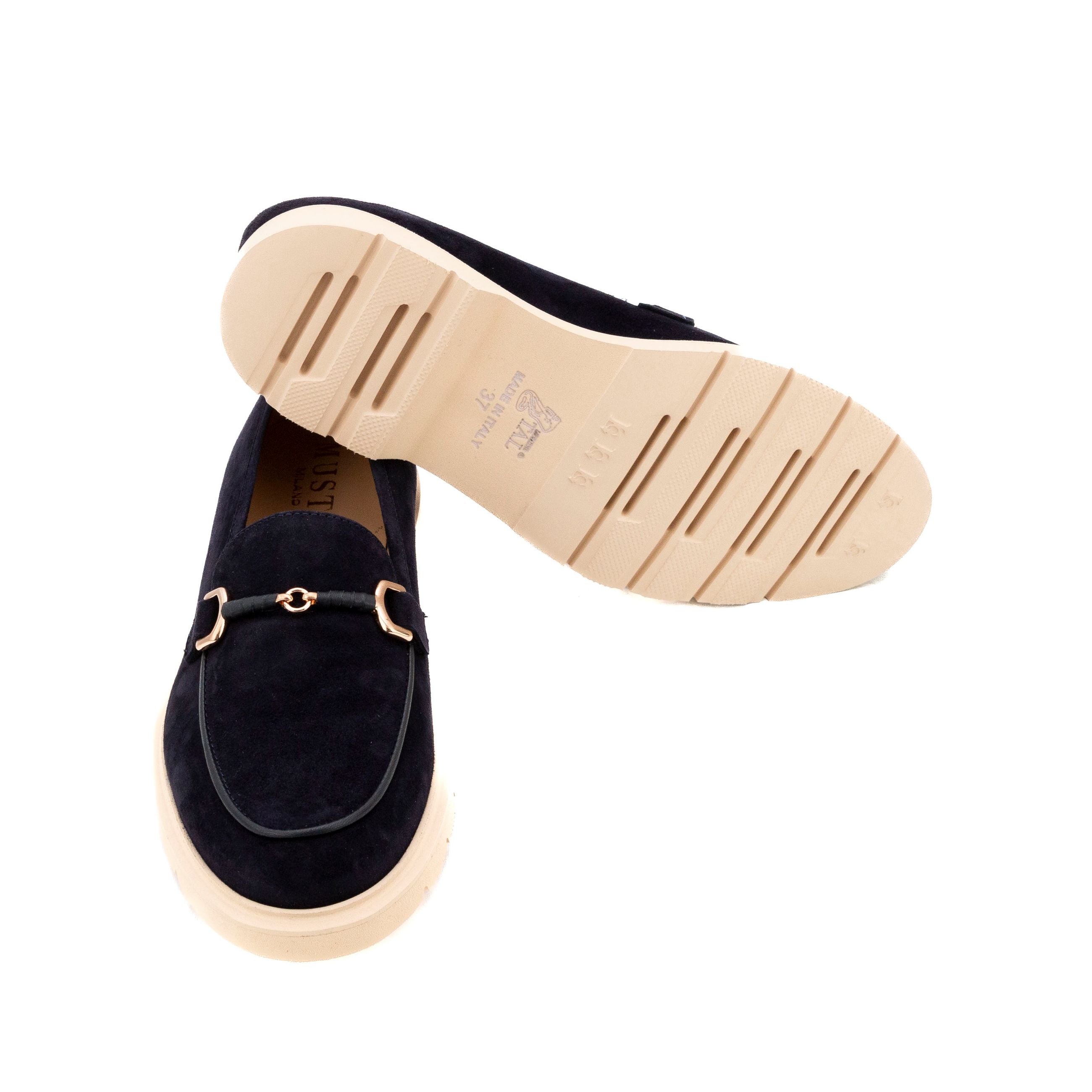 MUSTO Mocassini Camoscio ROSELLE L092M - Musto Calzature srl