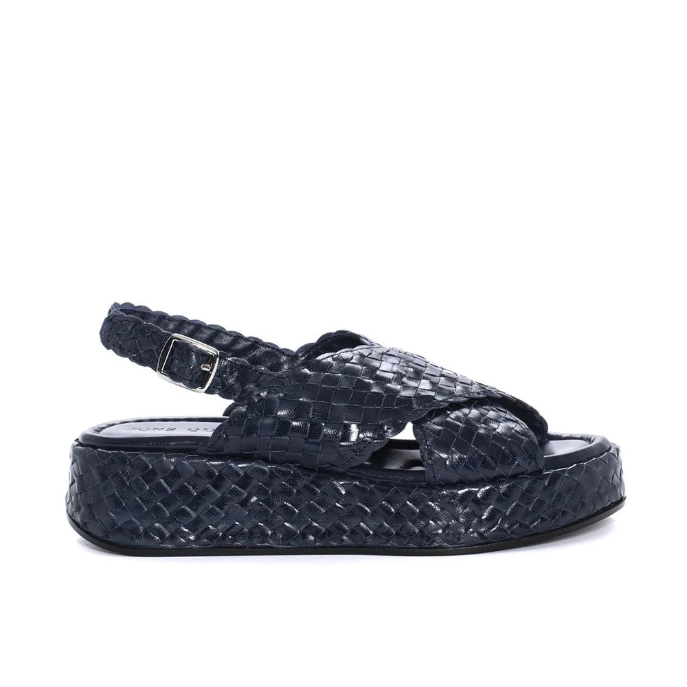 PONS QUINTANA Sandali PELLE INTRECCIATA MAUI 10829 - Musto Calzature srl
