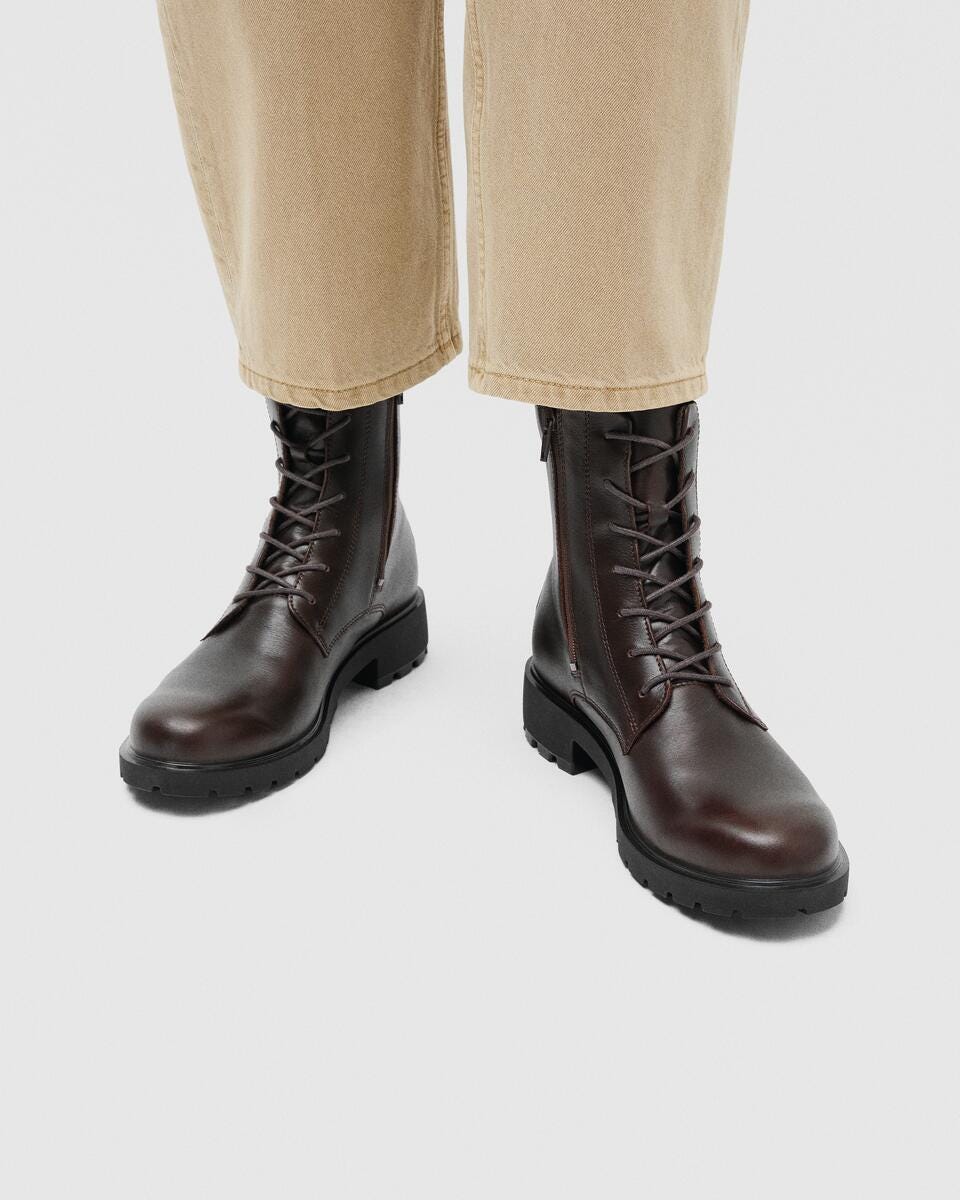 ECCO Anfibi Pelle Metro Vienna 231303 - 01001 - Musto Calzature srl